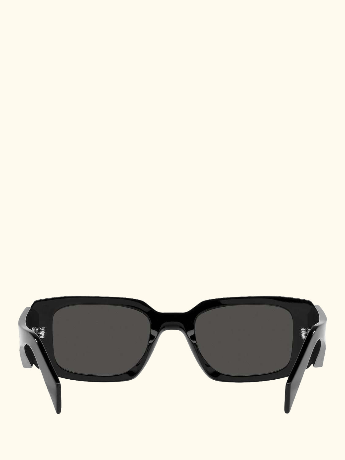 PR 17WS Women's Square Sunglasses, Black