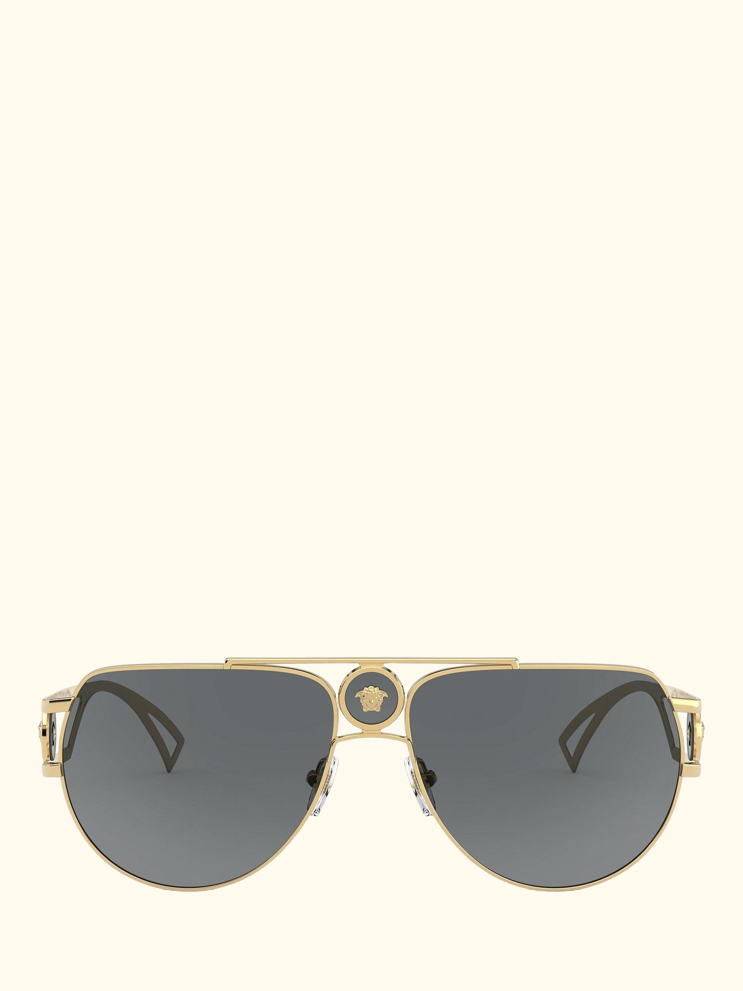 VE2225 Men's Aviator Sunglasses, Gold