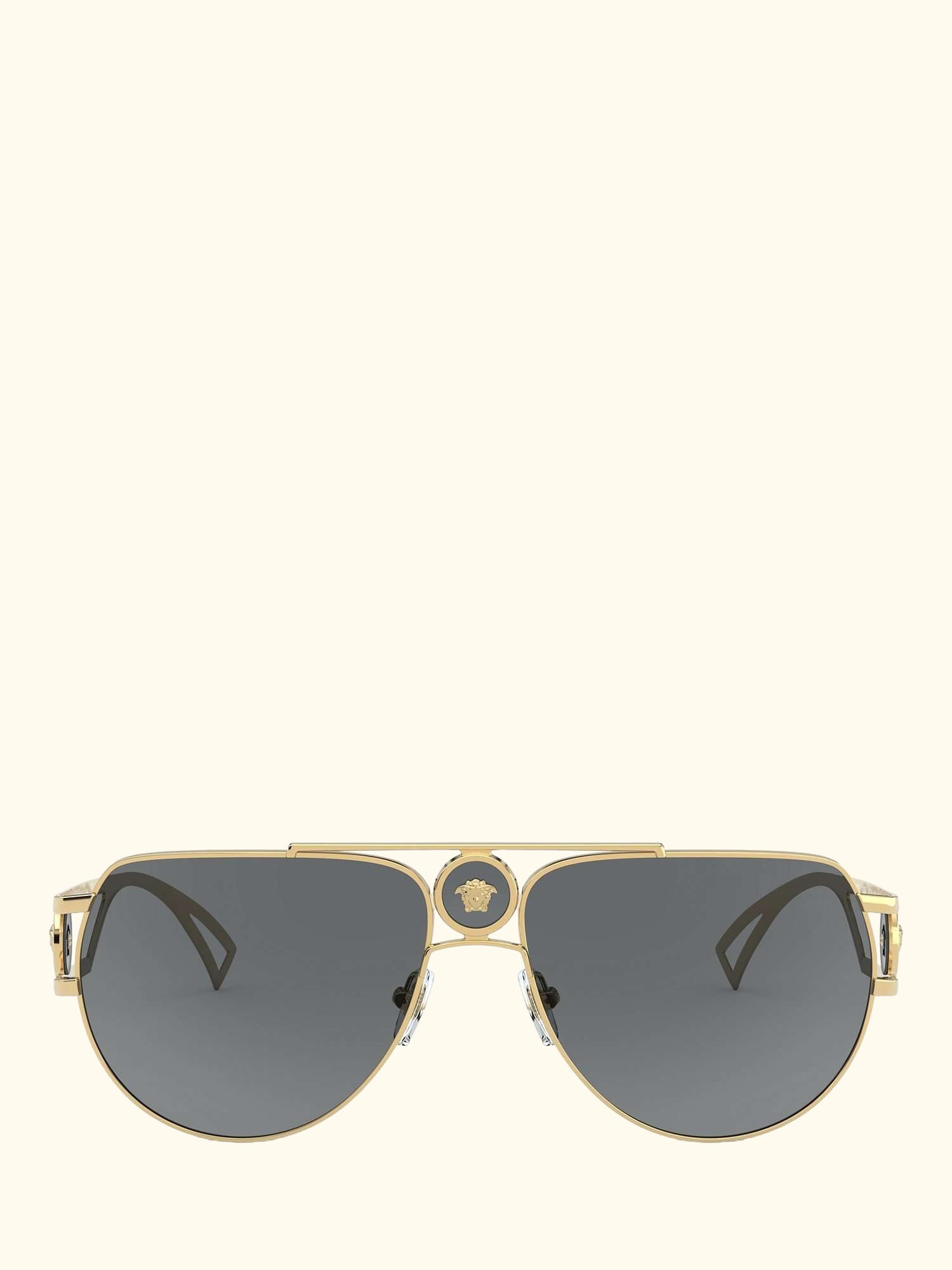 VE2225 Men's Aviator Sunglasses, Gold