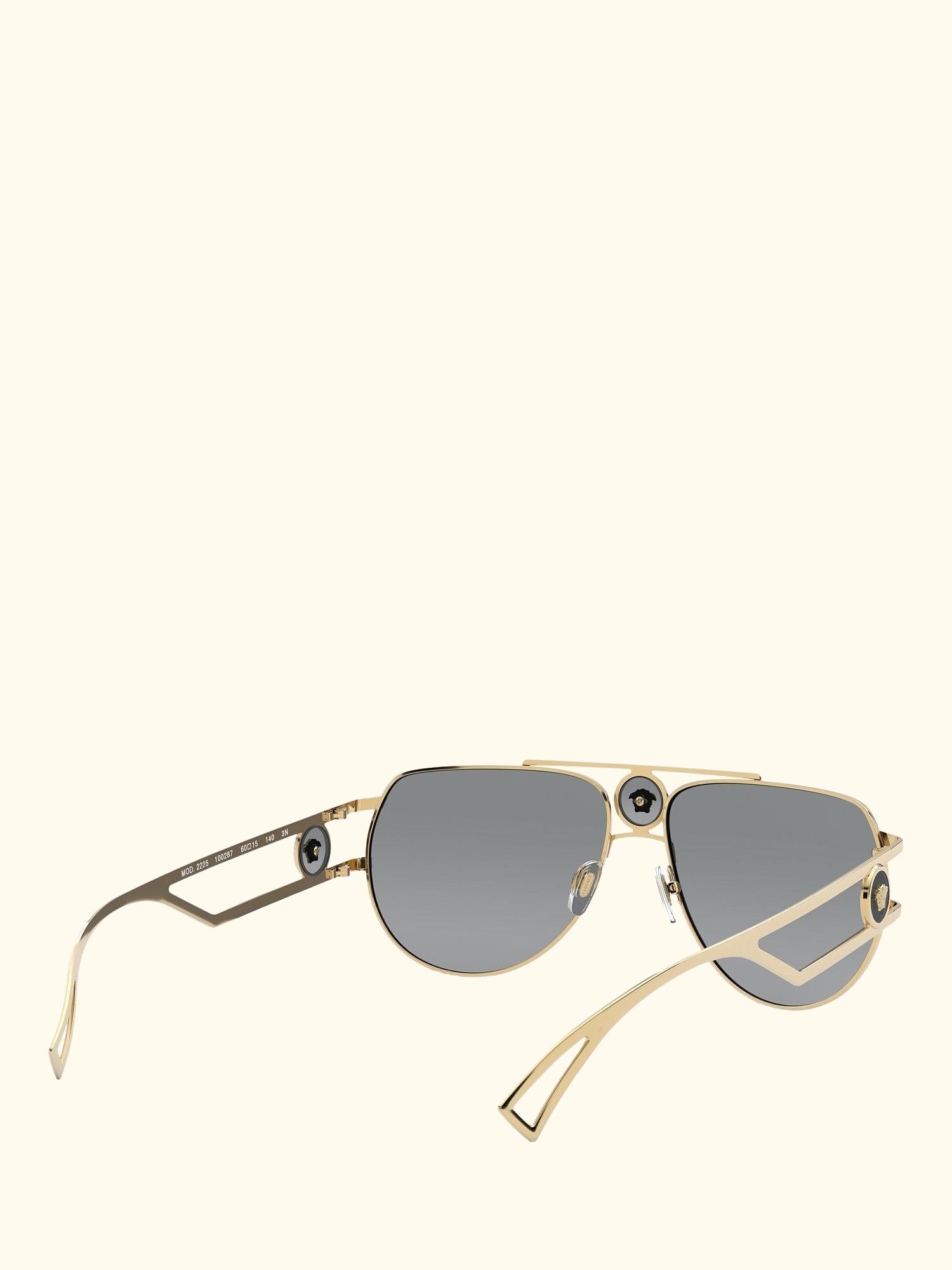 VE2225 Men's Aviator Sunglasses, Gold