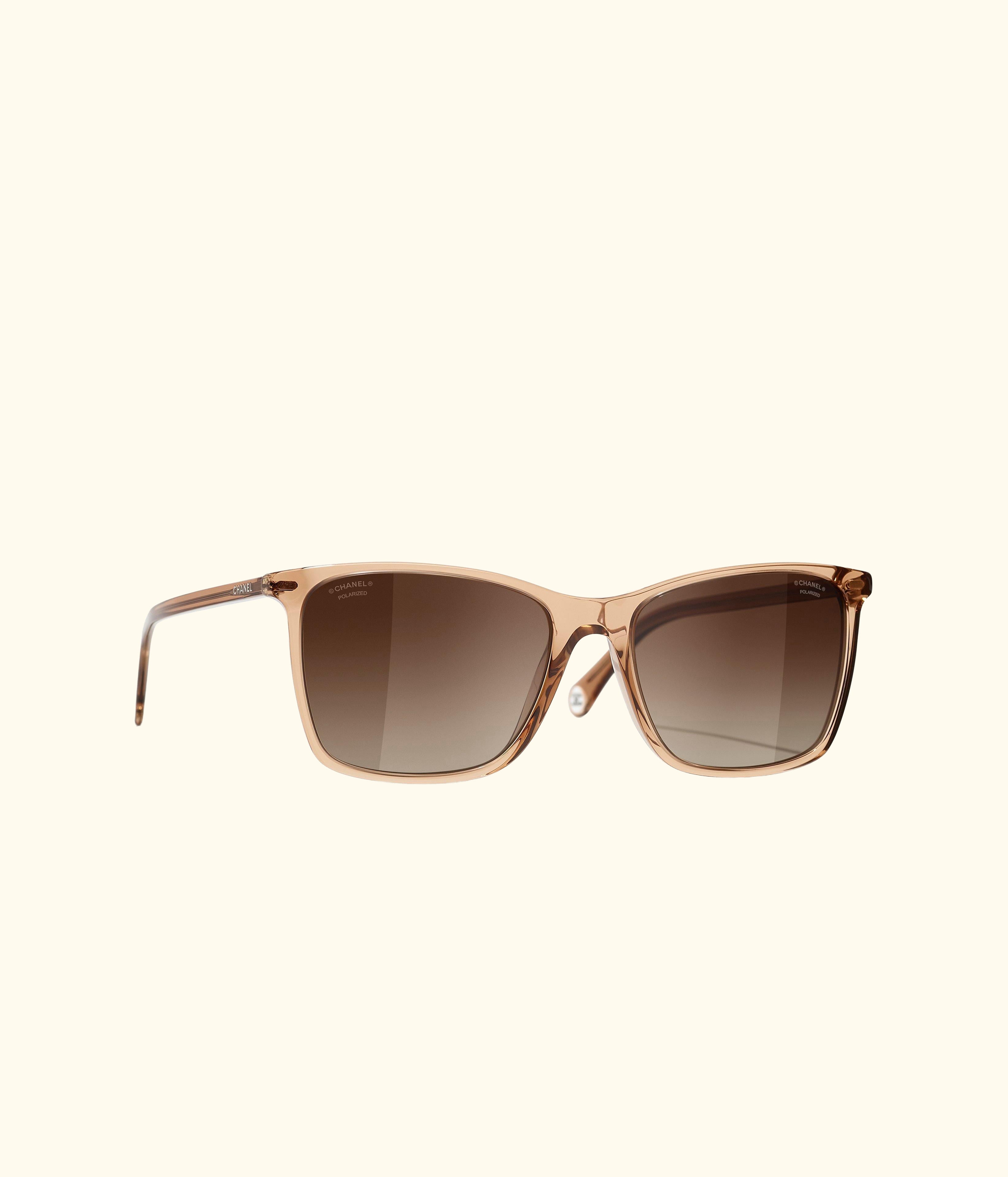 Rectangular Sunglasses CH5447 Light Brown/Brown Gradient