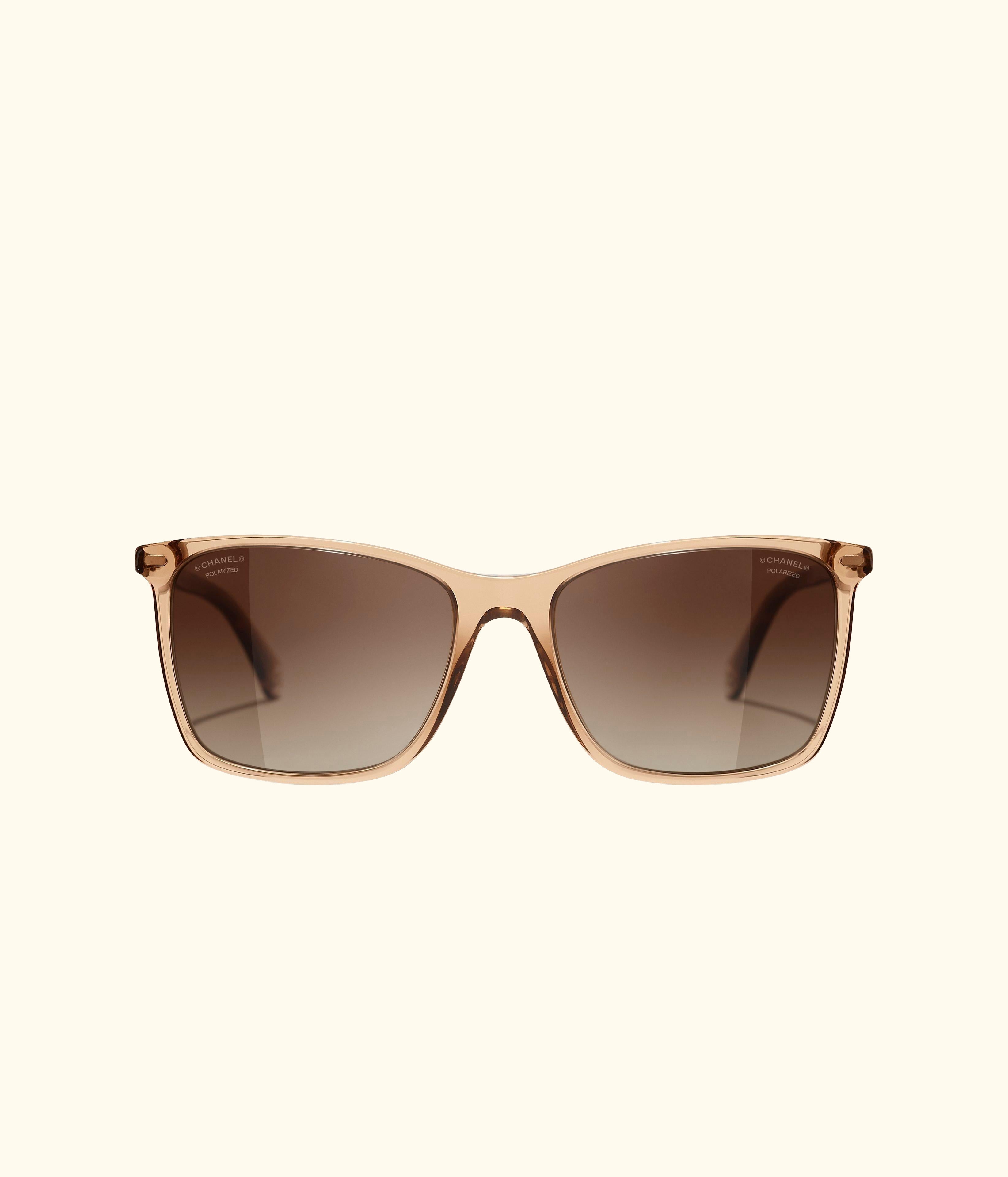 Rectangular Sunglasses CH5447 Light Brown/Brown Gradient
