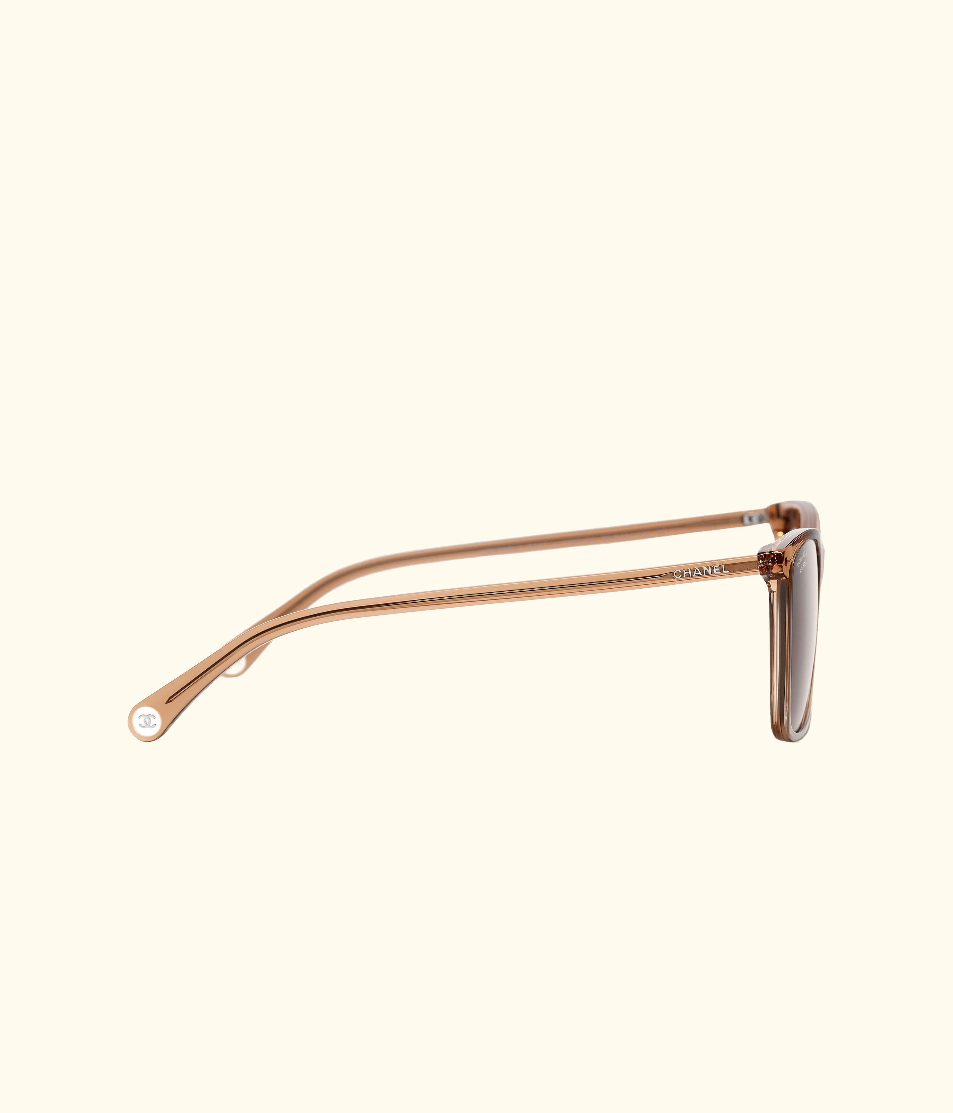 Rectangular Sunglasses CH5447 Light Brown/Brown Gradient