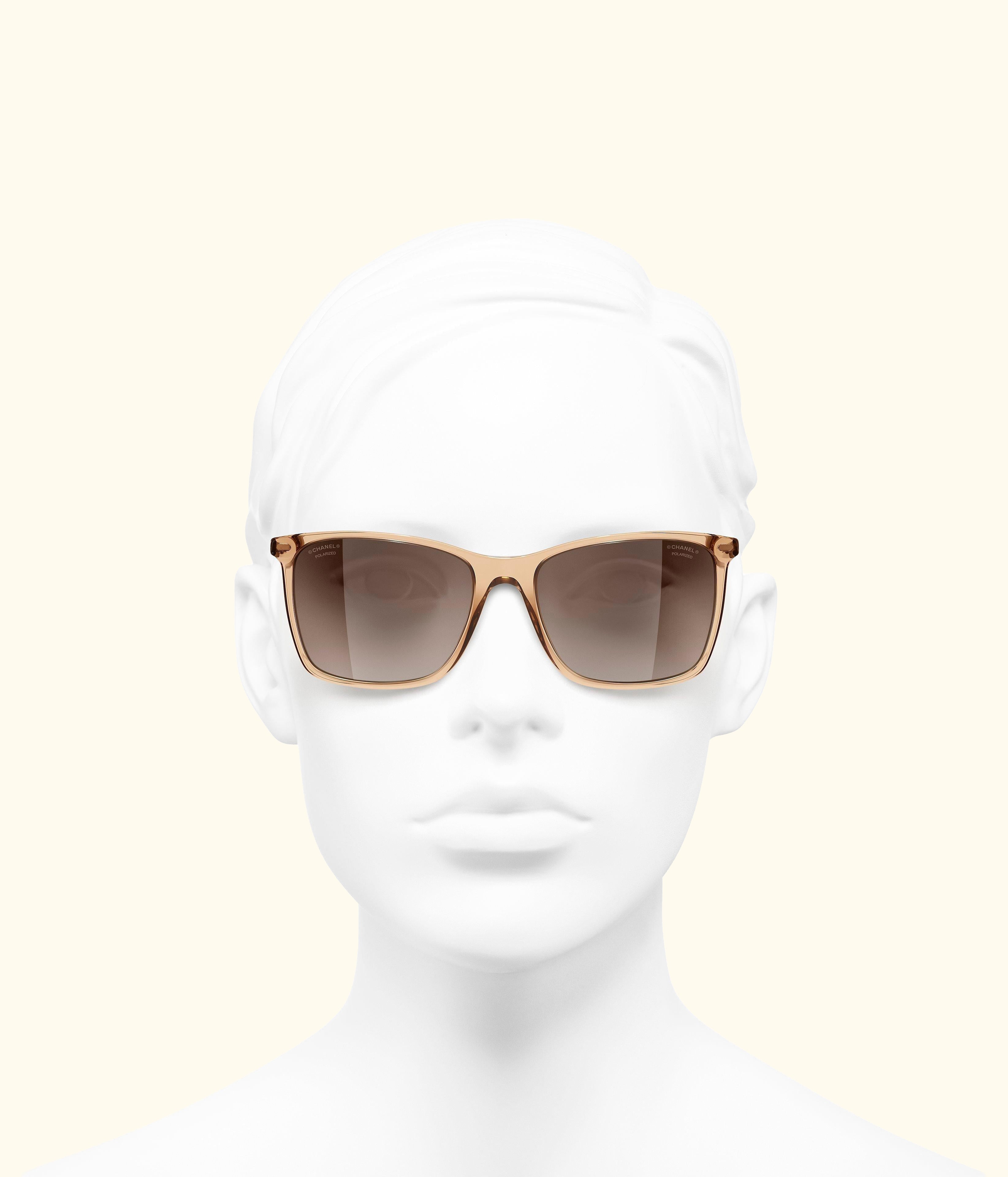 Rectangular Sunglasses CH5447 Light Brown/Brown Gradient