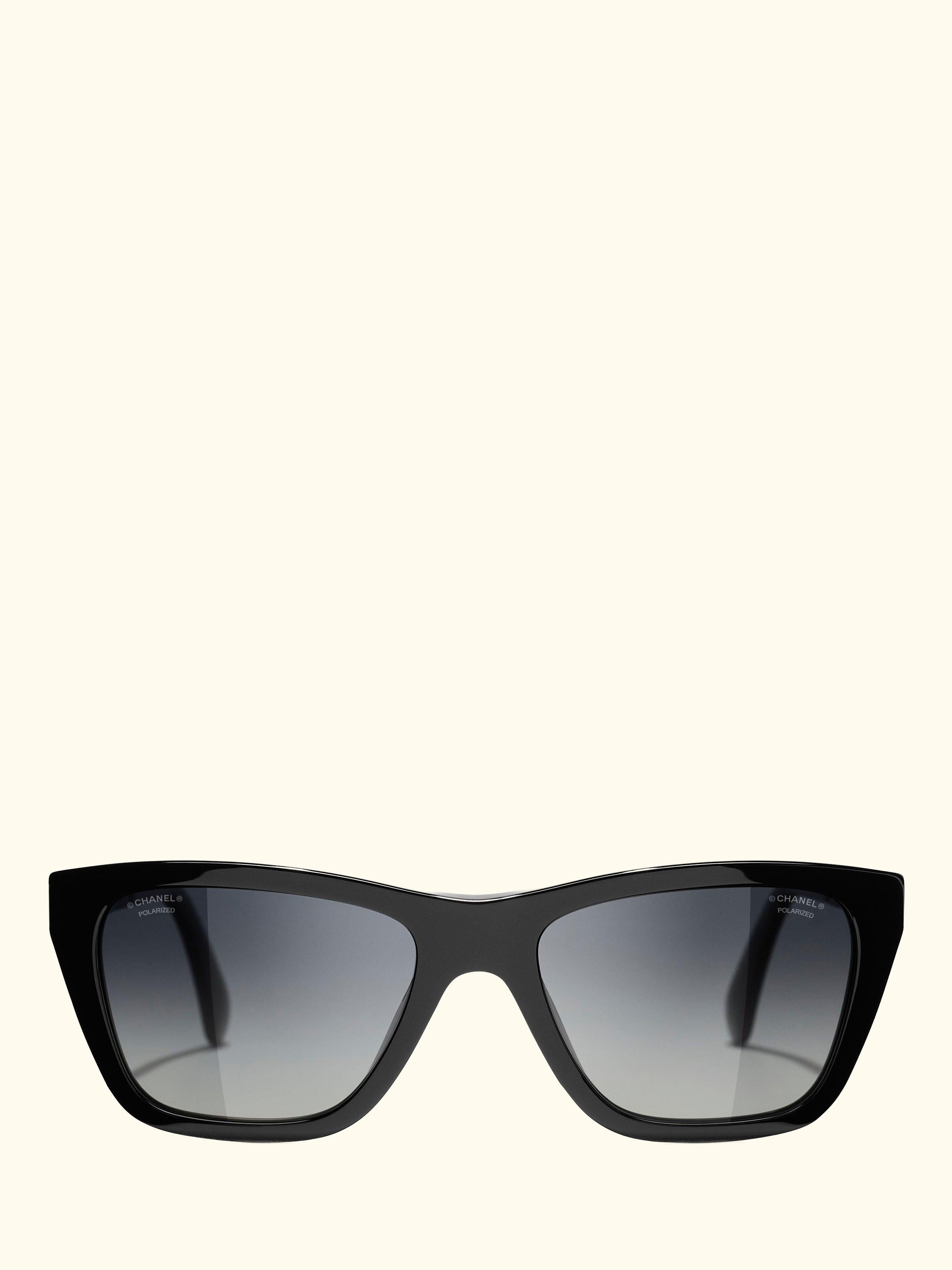 Rectangular Sunglasses CH5442 Black/Grey Gradient
