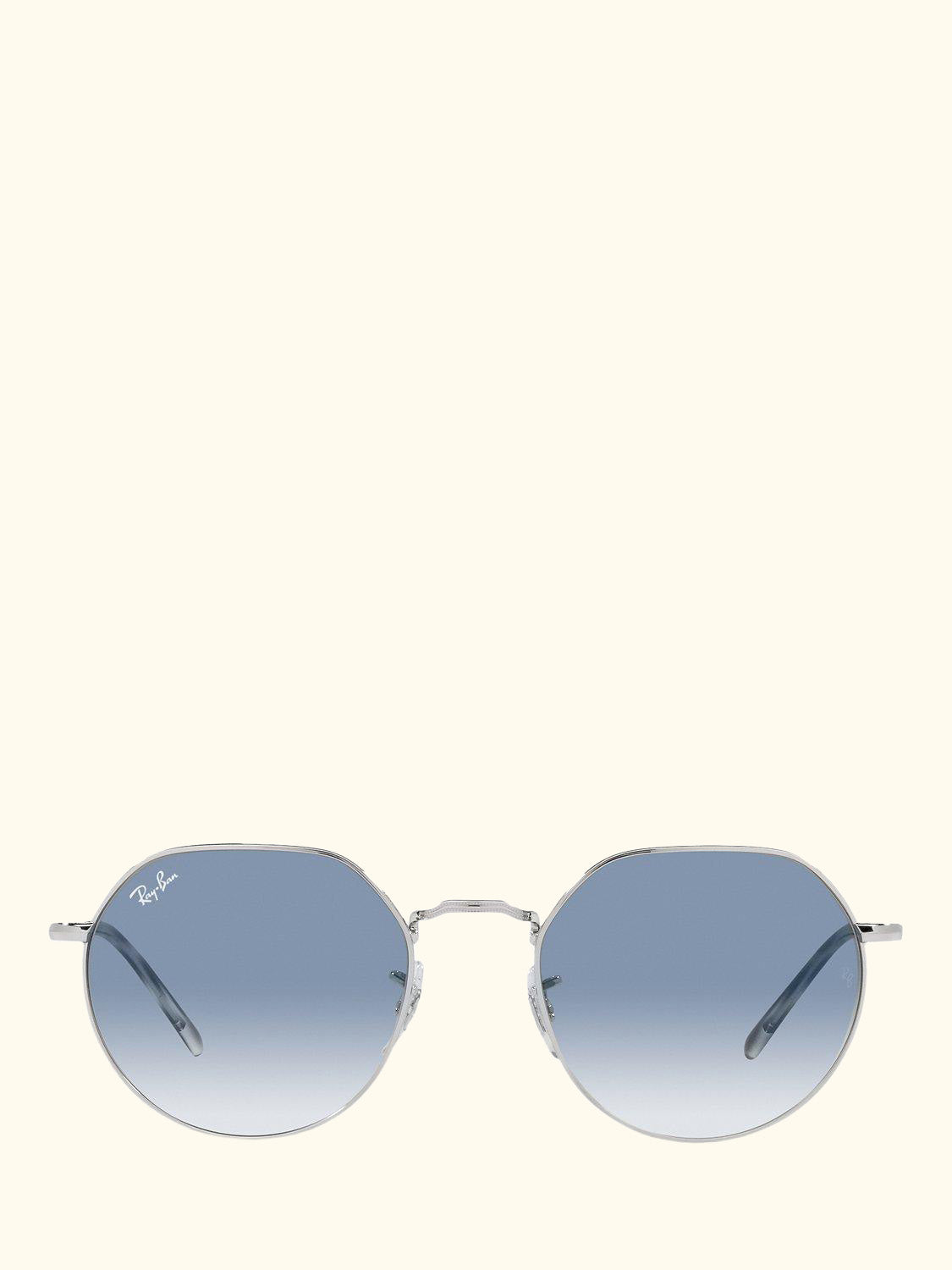 RB3565 Jack Unisex Metal Hexagonal Sunglasses
