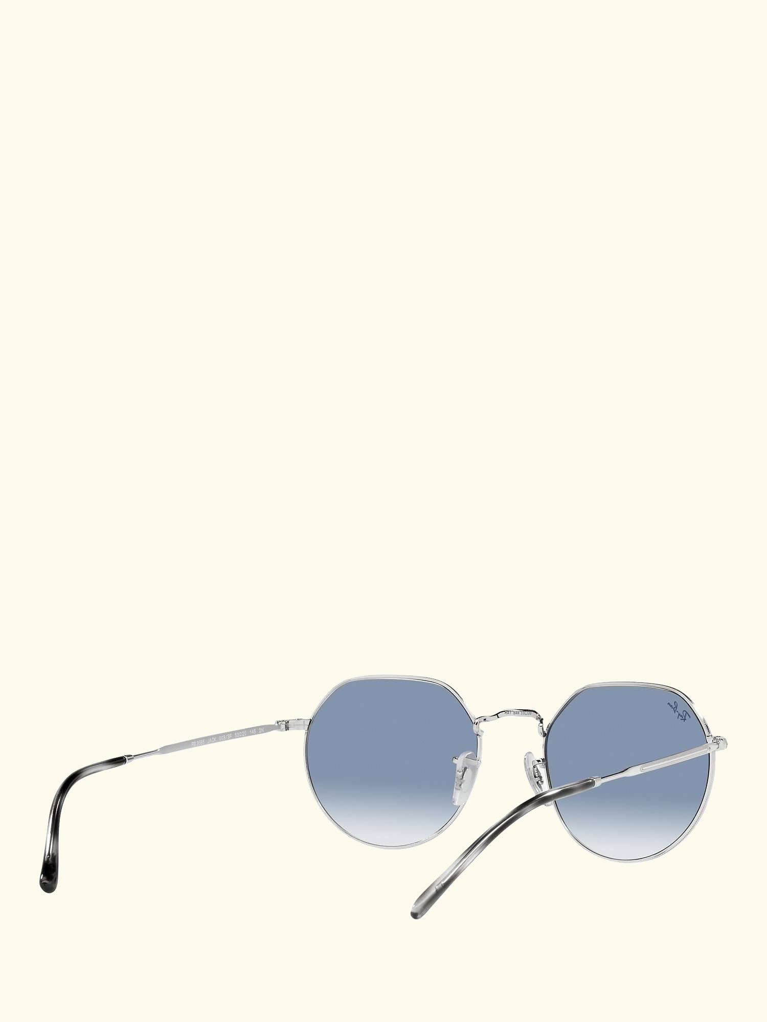 RB3565 Jack Unisex Metal Hexagonal Sunglasses