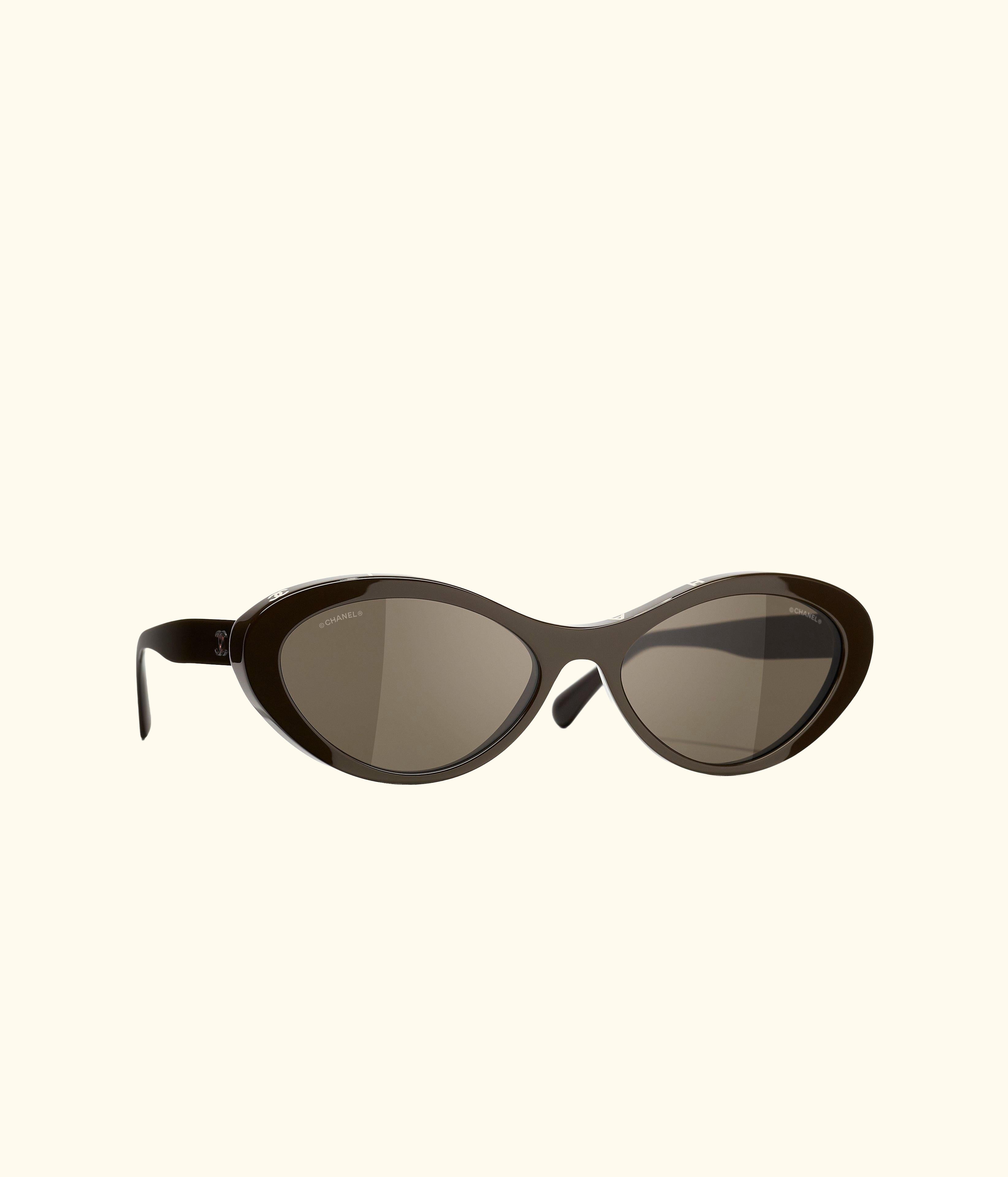 Oval Sunglasses CH5416 Brown