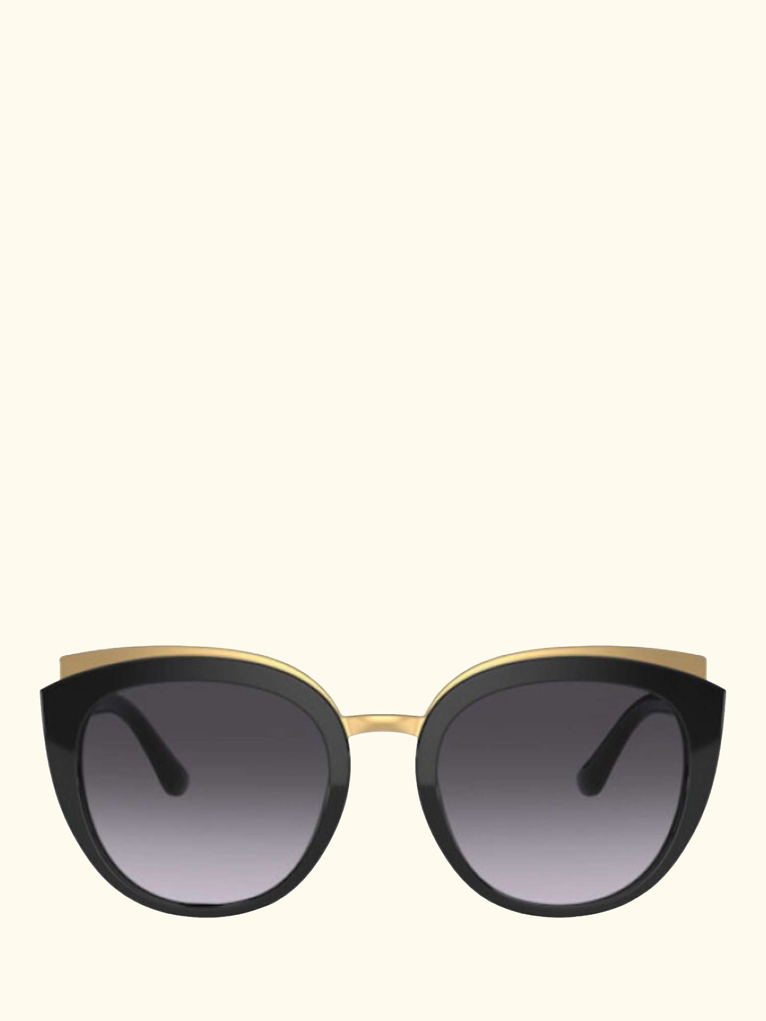 DG4383 Women's Butterfly Sunglasses, Black/Grey Gradient