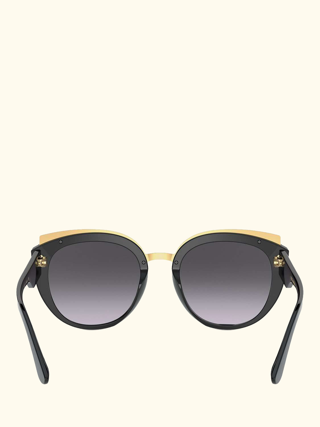 DG4383 Women's Butterfly Sunglasses, Black/Grey Gradient