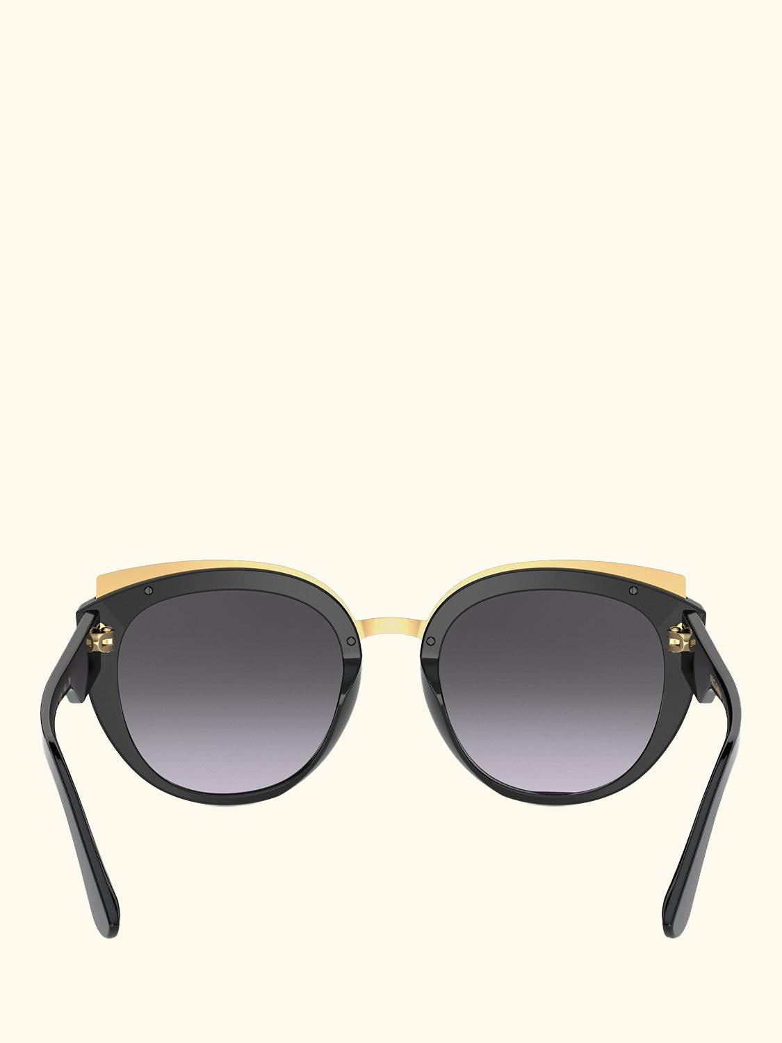 DG4383 Women's Butterfly Sunglasses, Black/Grey Gradient