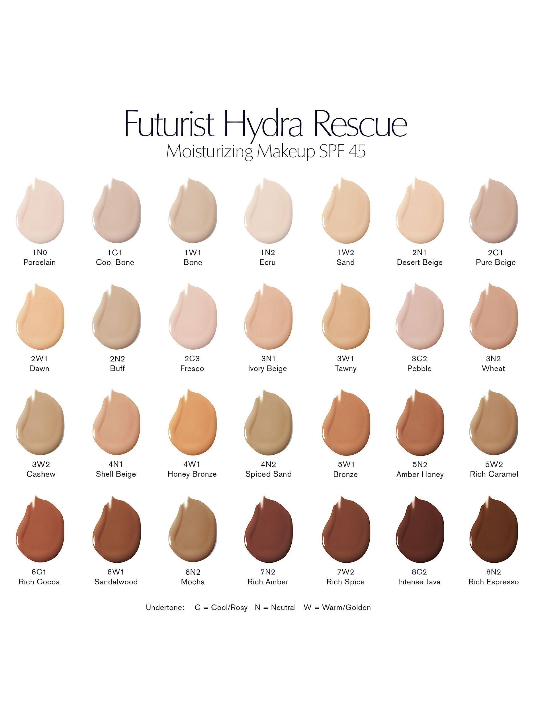 Futurist Hydra Rescue Moisturising Foundation SPF 45