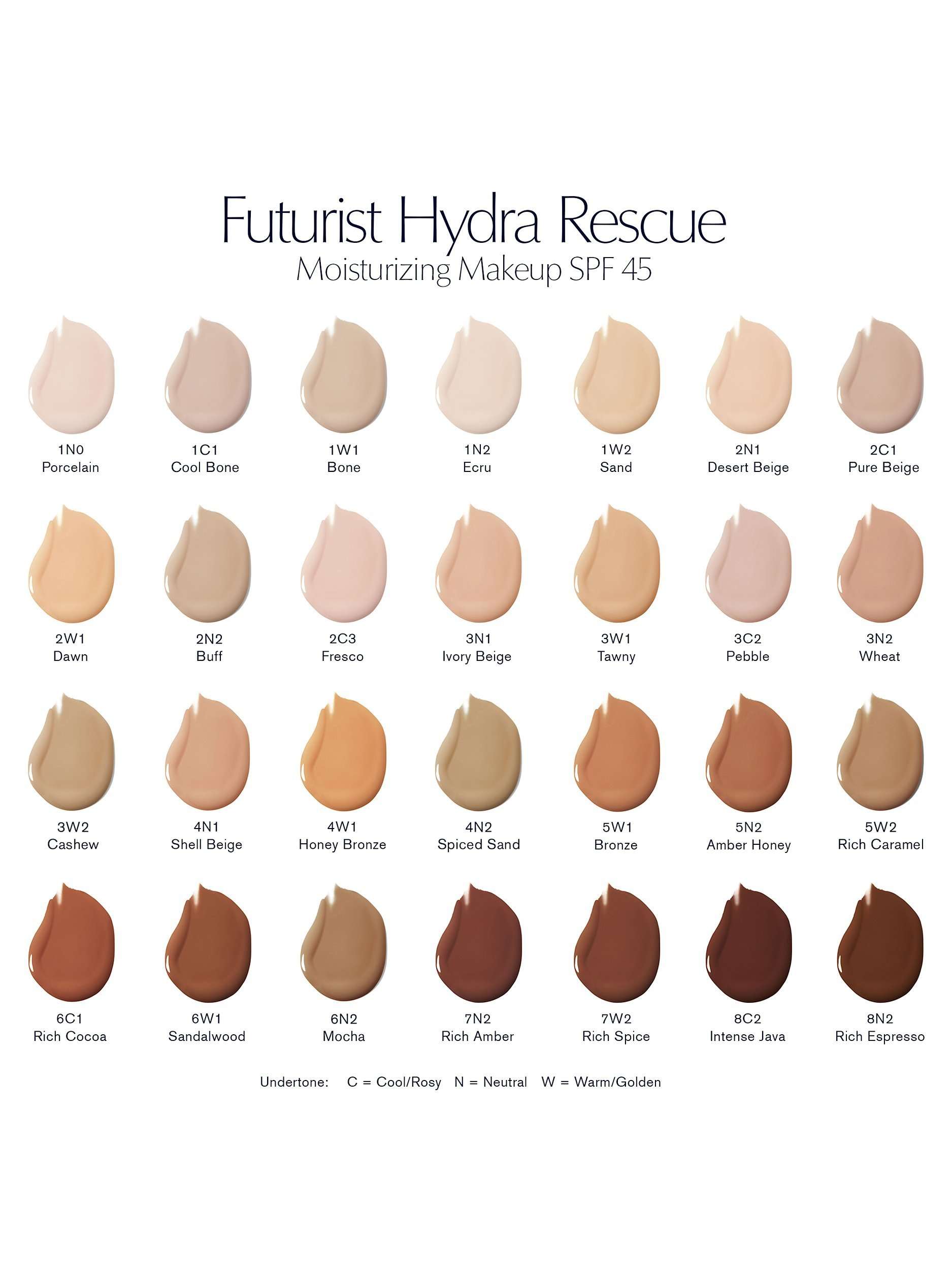 Futurist Hydra Rescue Moisturising Foundation SPF 45