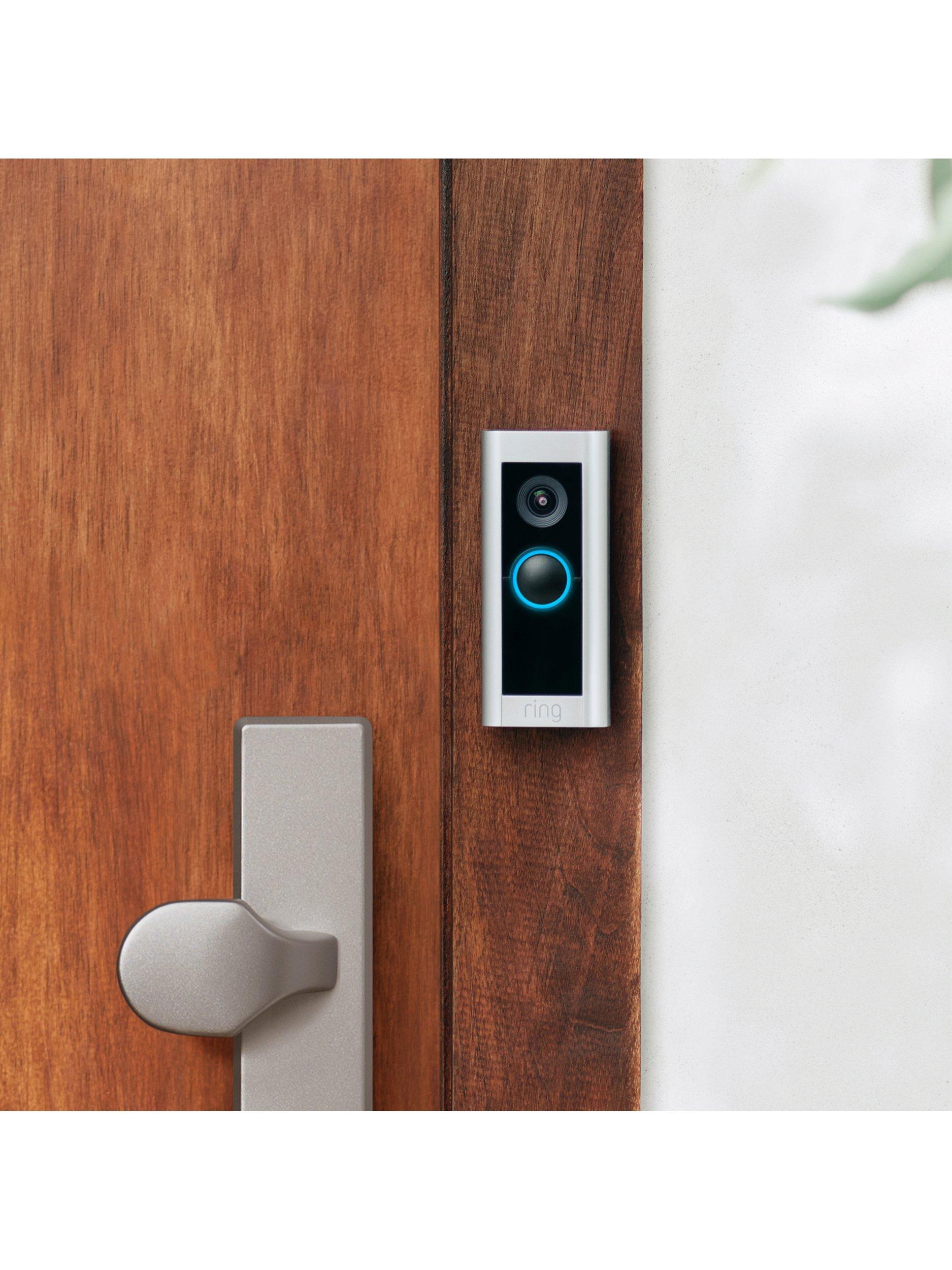 Smart Video Doorbell Pro 2 with Built-in Wi-Fi & Camera plus Plug-in Adapter