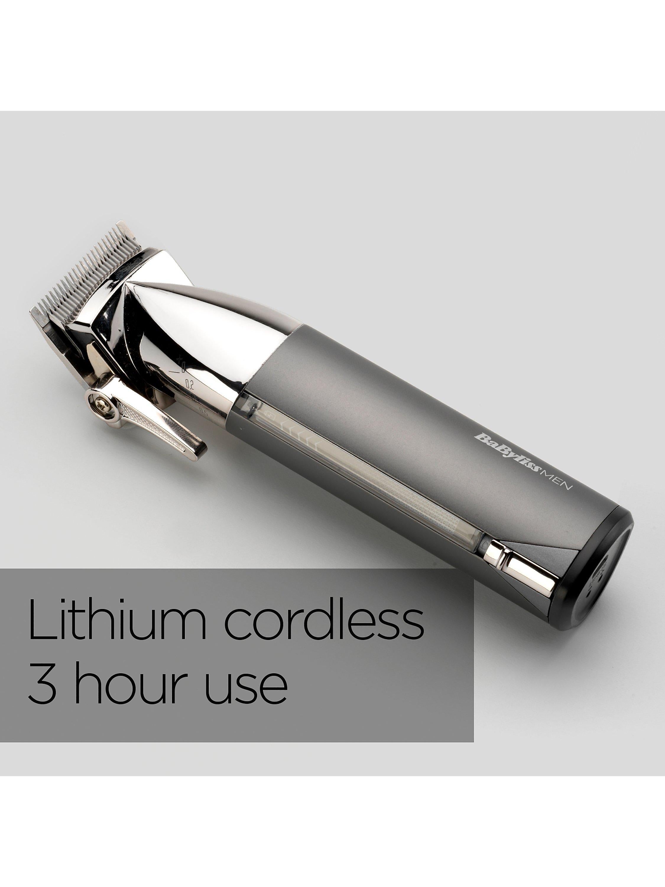 Super X-Metal Series Cordless Hair Clipper, Grey