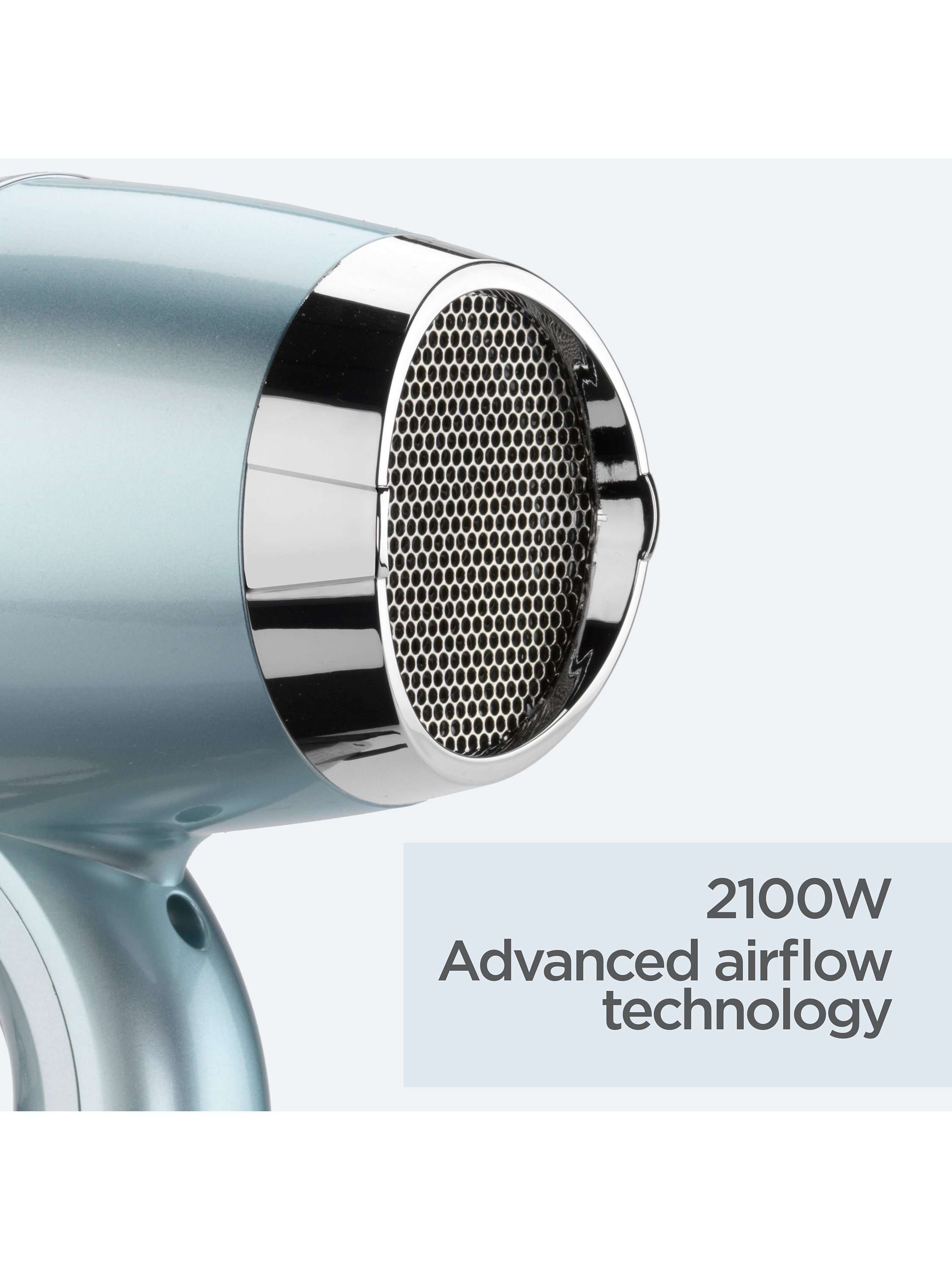 Hydro-Fusion Anti-Frizz 2100 Hair Dryer, Blue