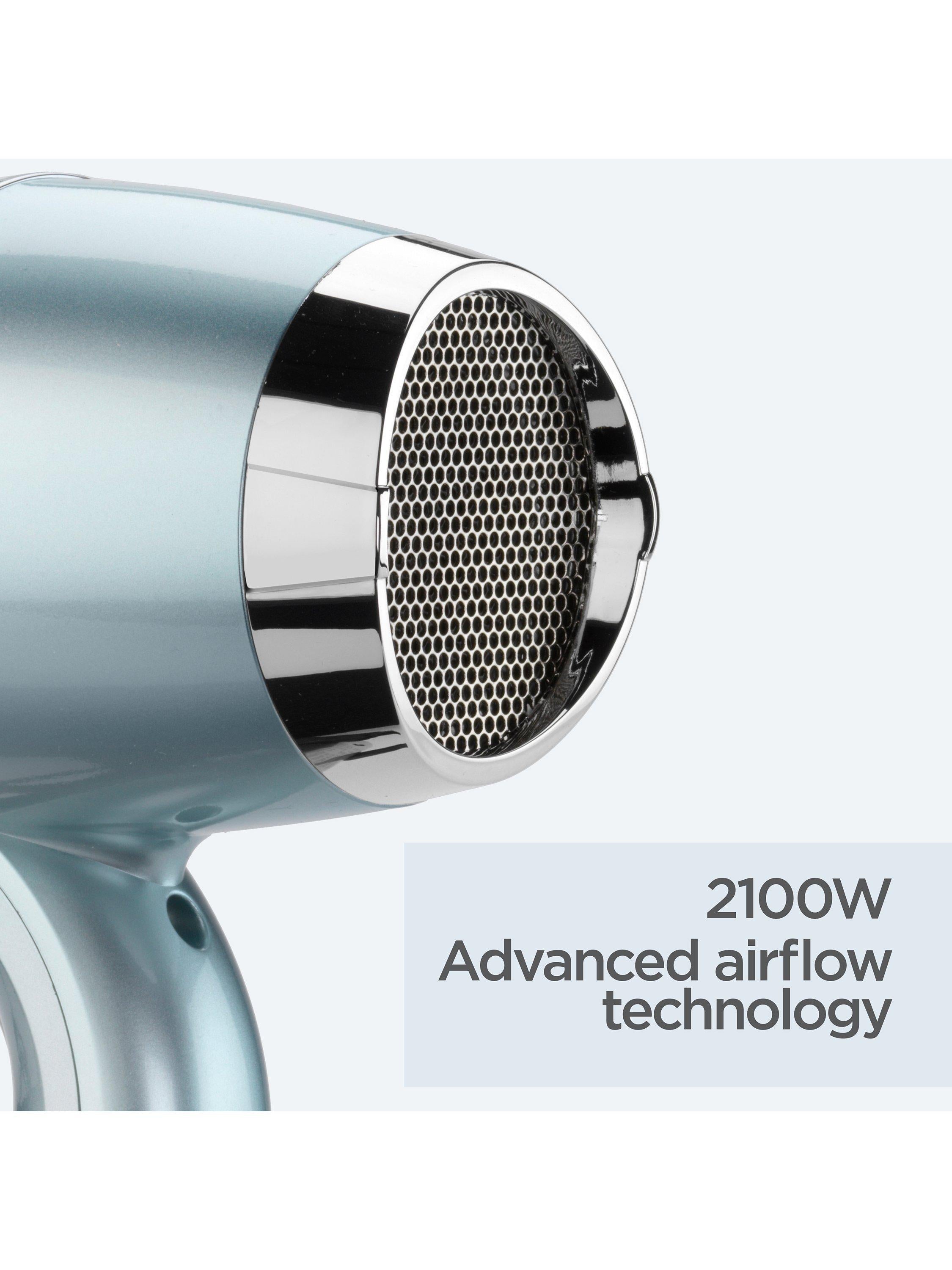 Hydro-Fusion Anti-Frizz 2100 Hair Dryer, Blue