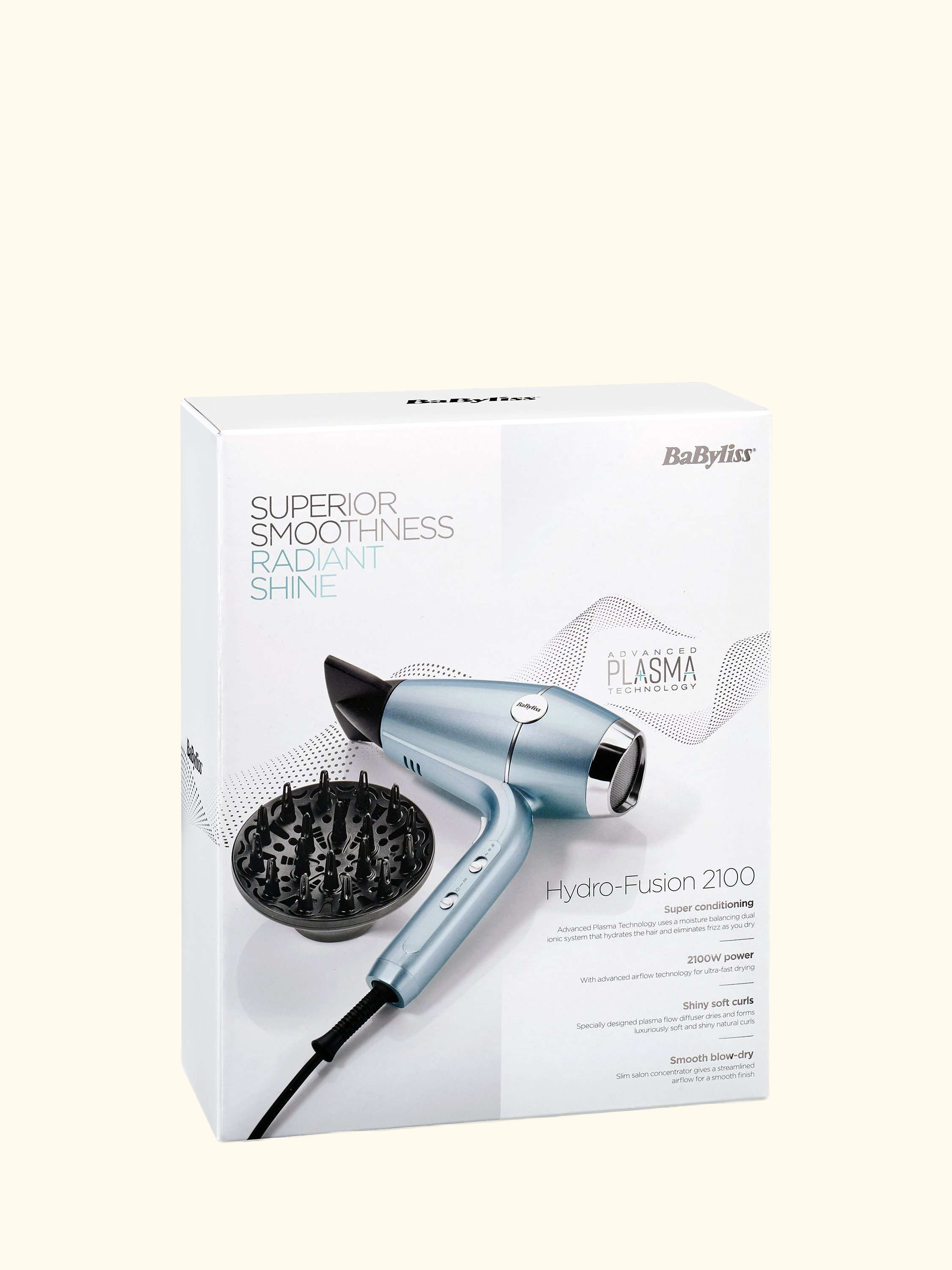Hydro-Fusion Anti-Frizz 2100 Hair Dryer, Blue