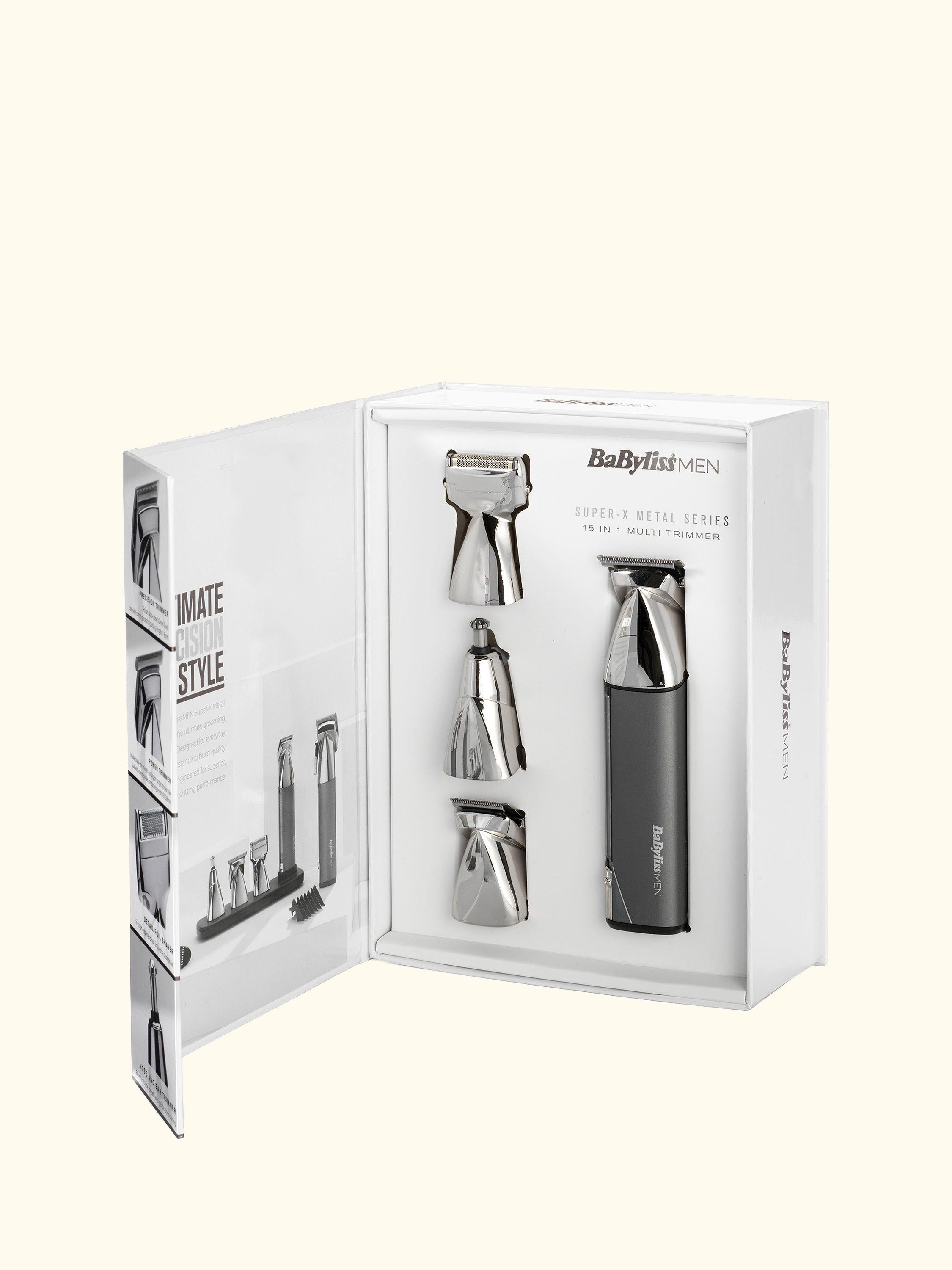 Super-X Metal Series 15-in-1 Multi Trimmer, Grey