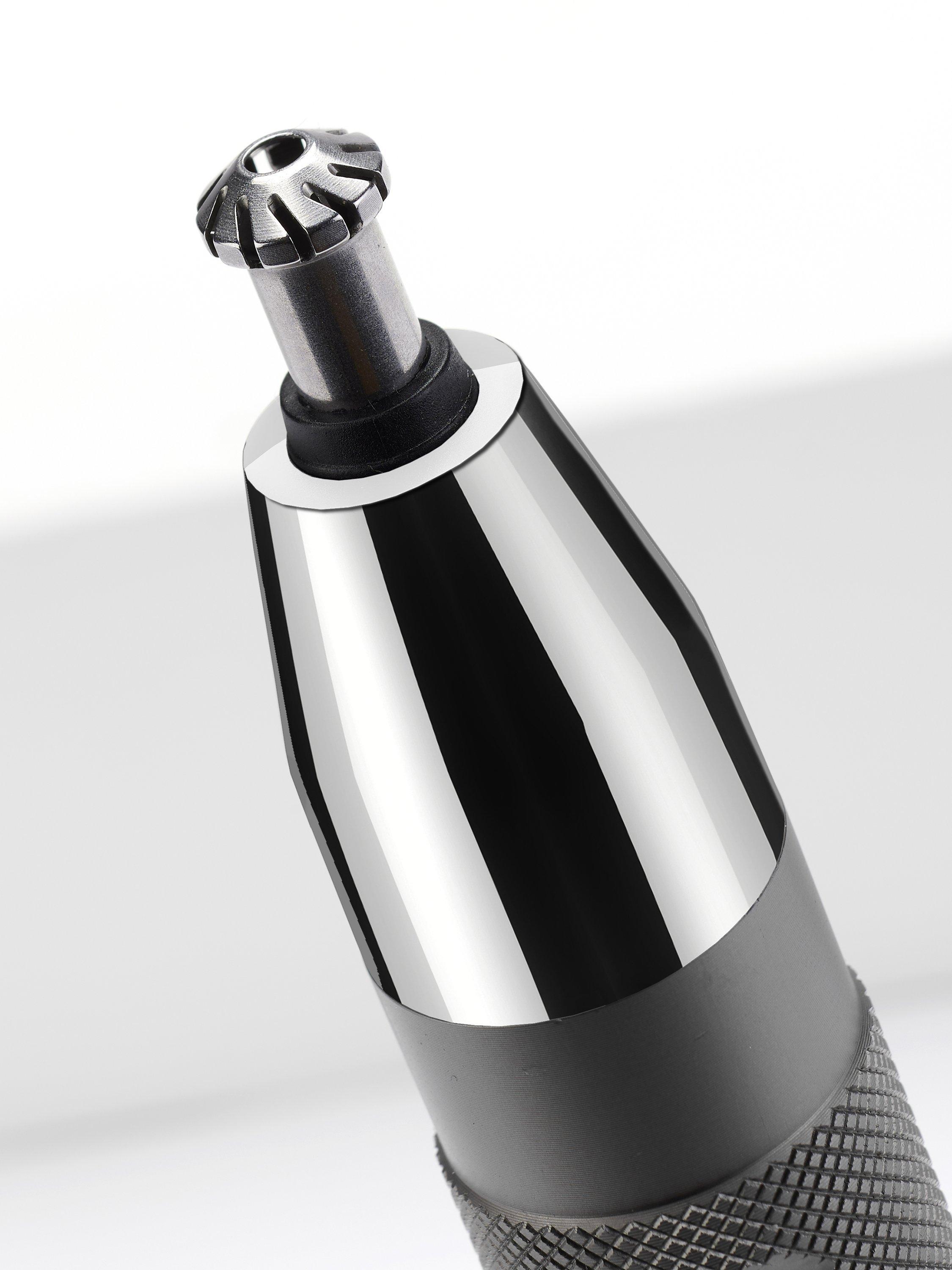 Super-X Metal Series Nose, Ear & Eyebrow Trimmer, Grey