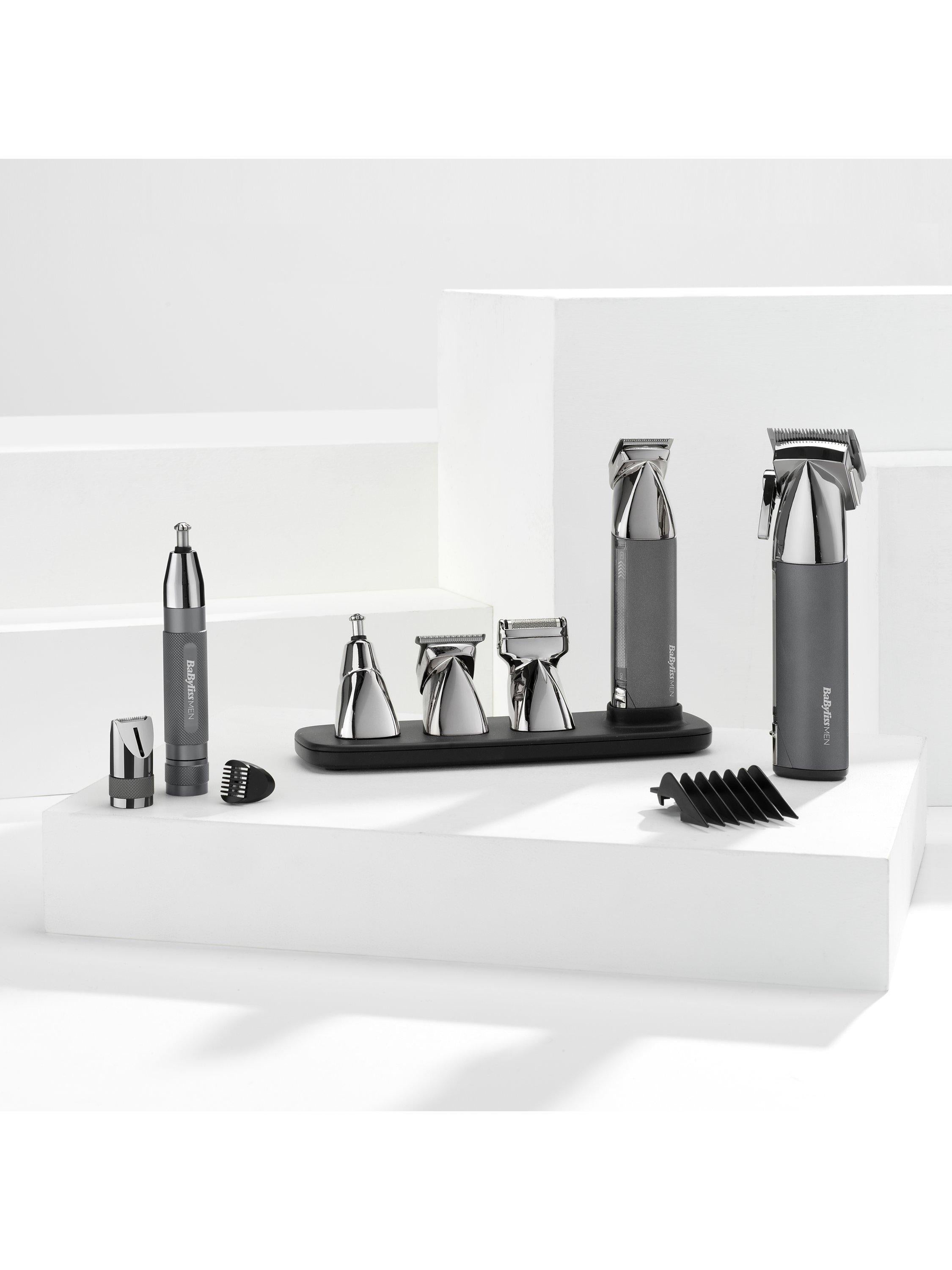 Super-X Metal Series Nose, Ear & Eyebrow Trimmer, Grey