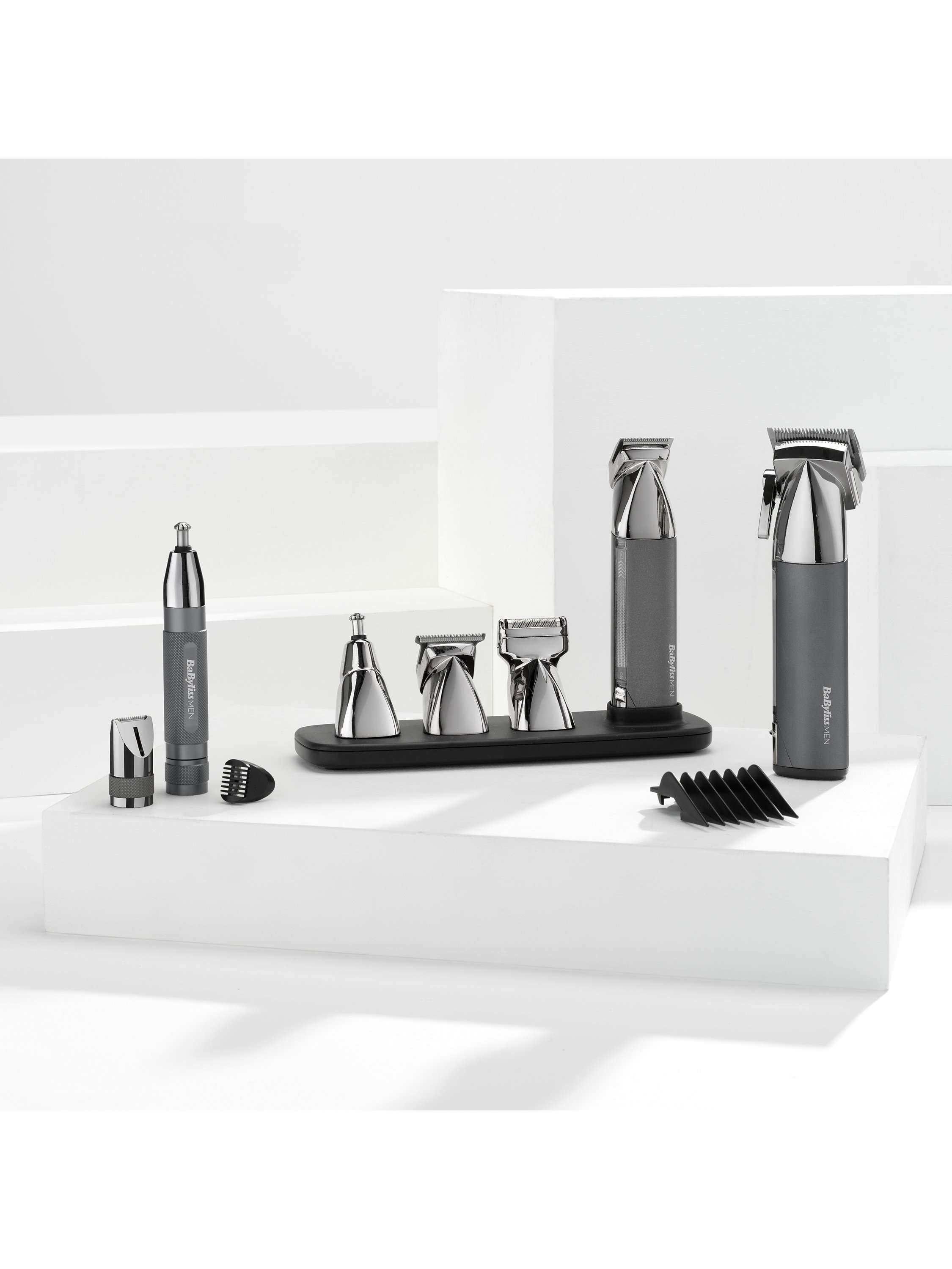 Super-X Metal Series Nose, Ear & Eyebrow Trimmer, Grey