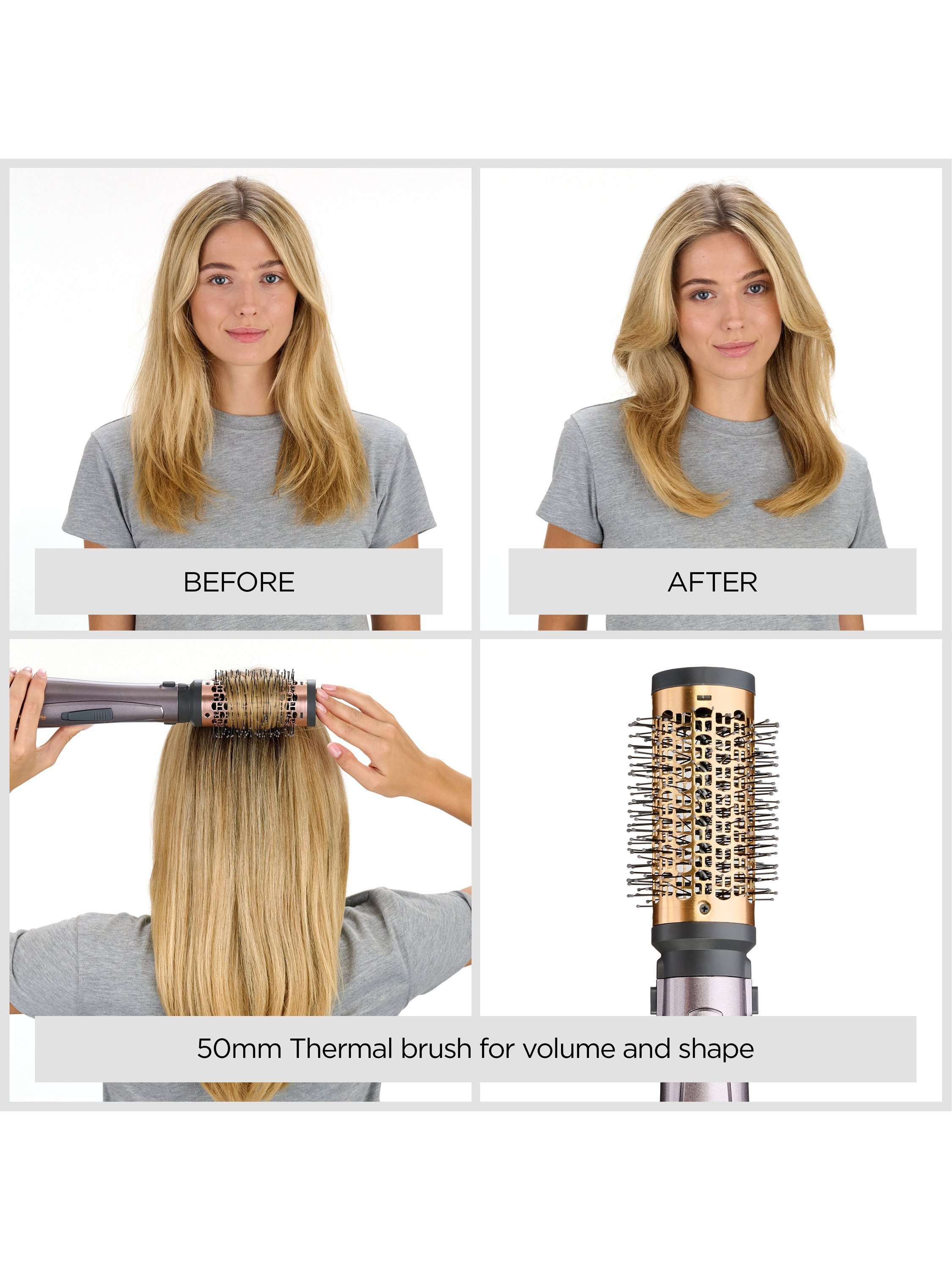 Air Style 1000 Hot Air Hair Styler, Metallic