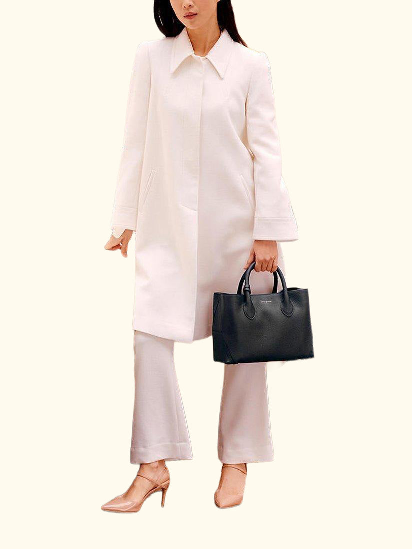 Midi London Pebble Leather Tote Bag