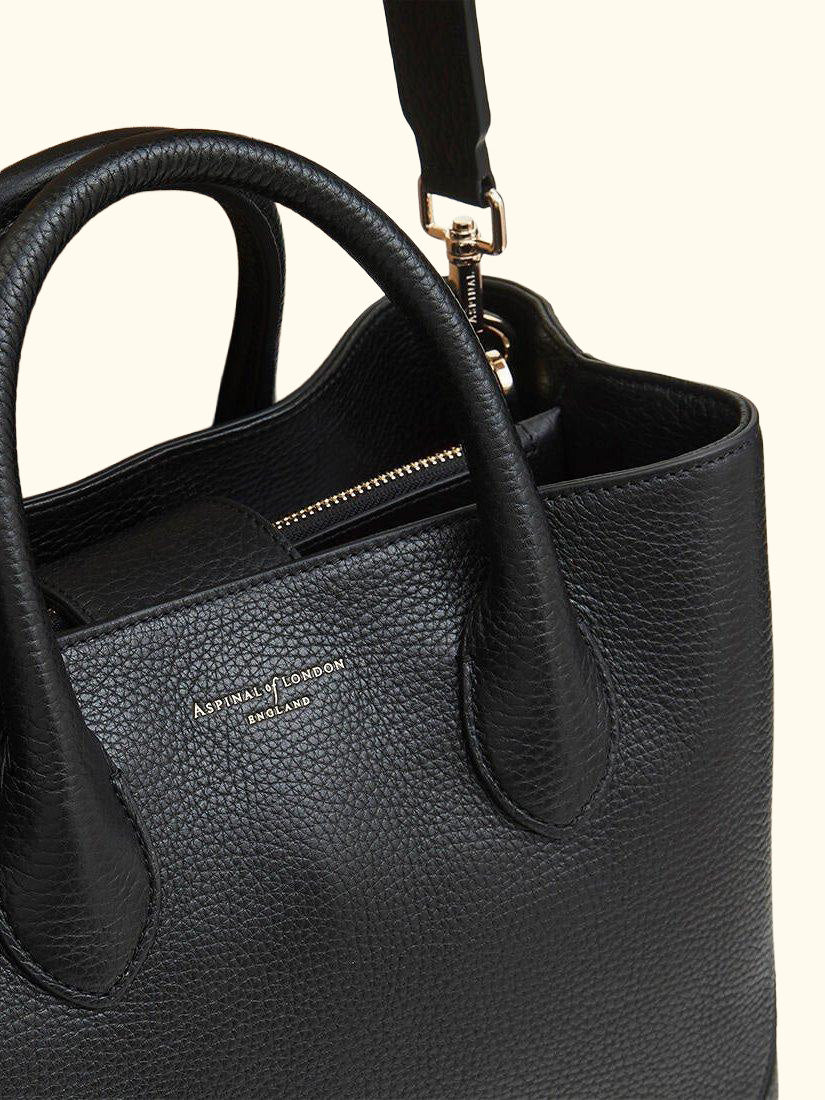 Midi London Pebble Leather Tote Bag