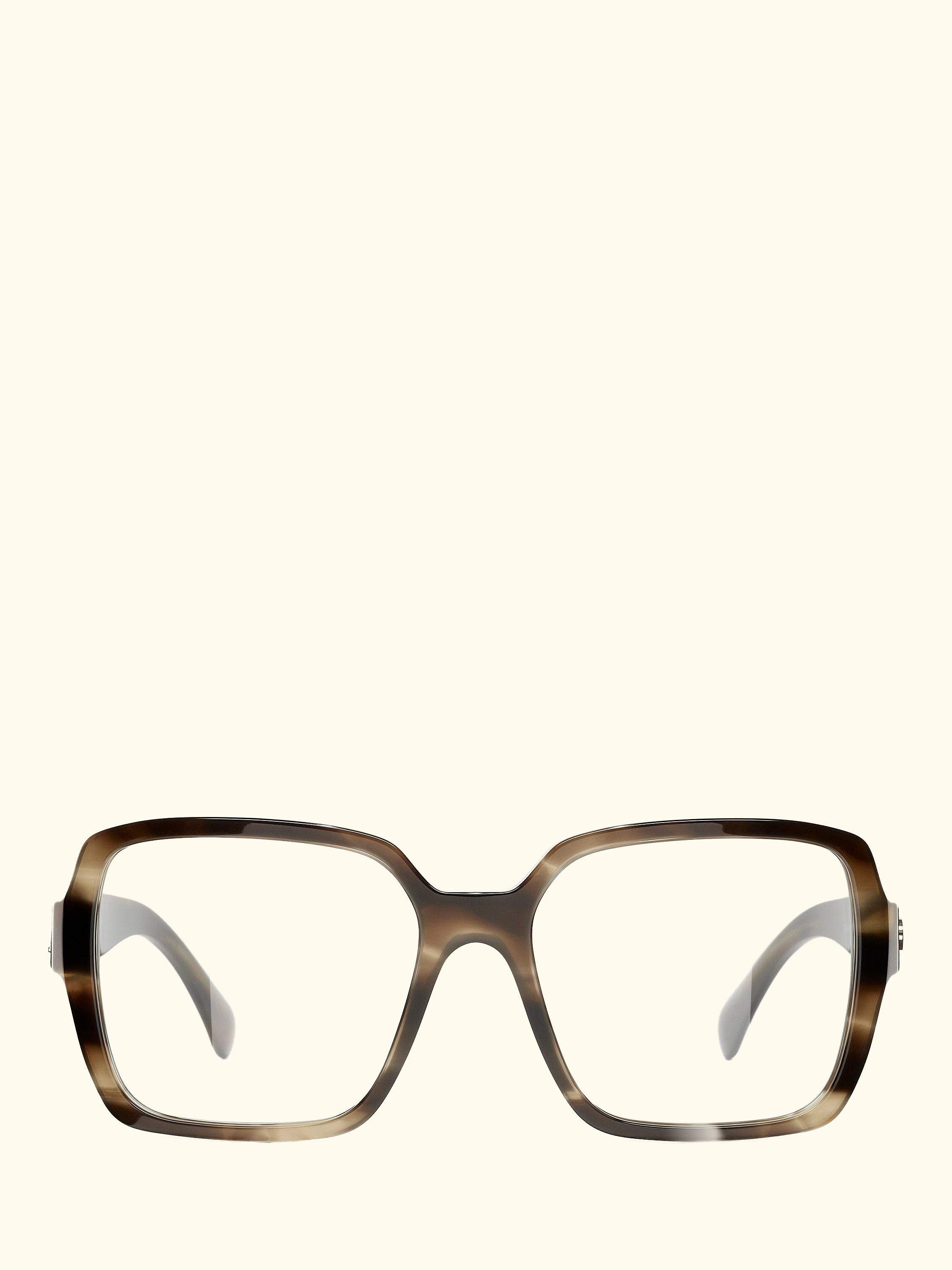Rectangular Sunglasses CH5408 Shiny Tortoise/Clear