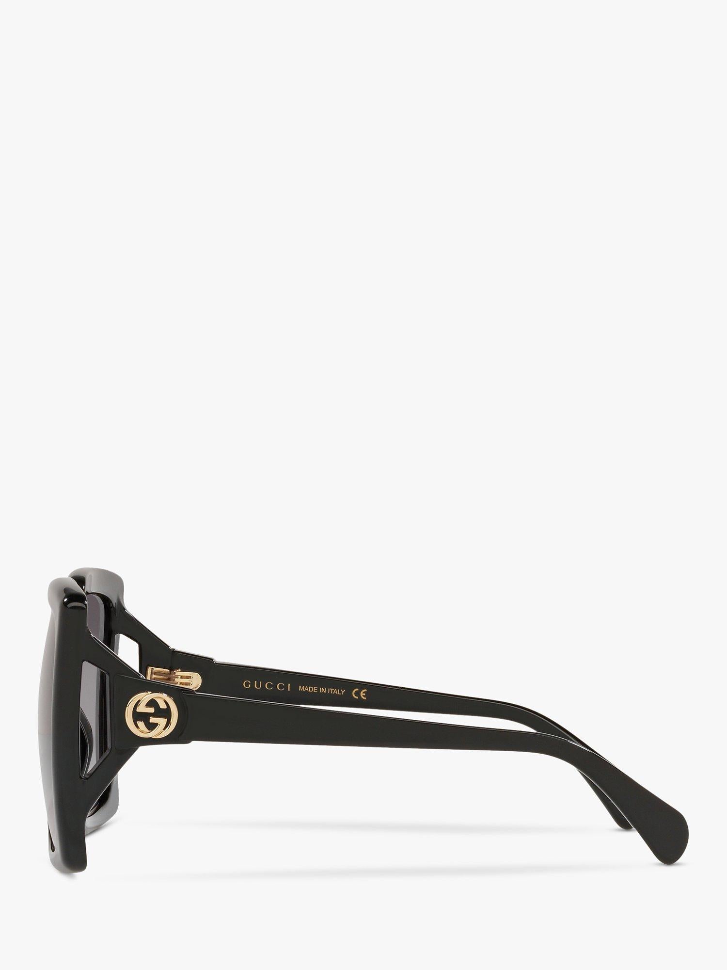 GG0876S Women's Chunky Square Sunglasses
