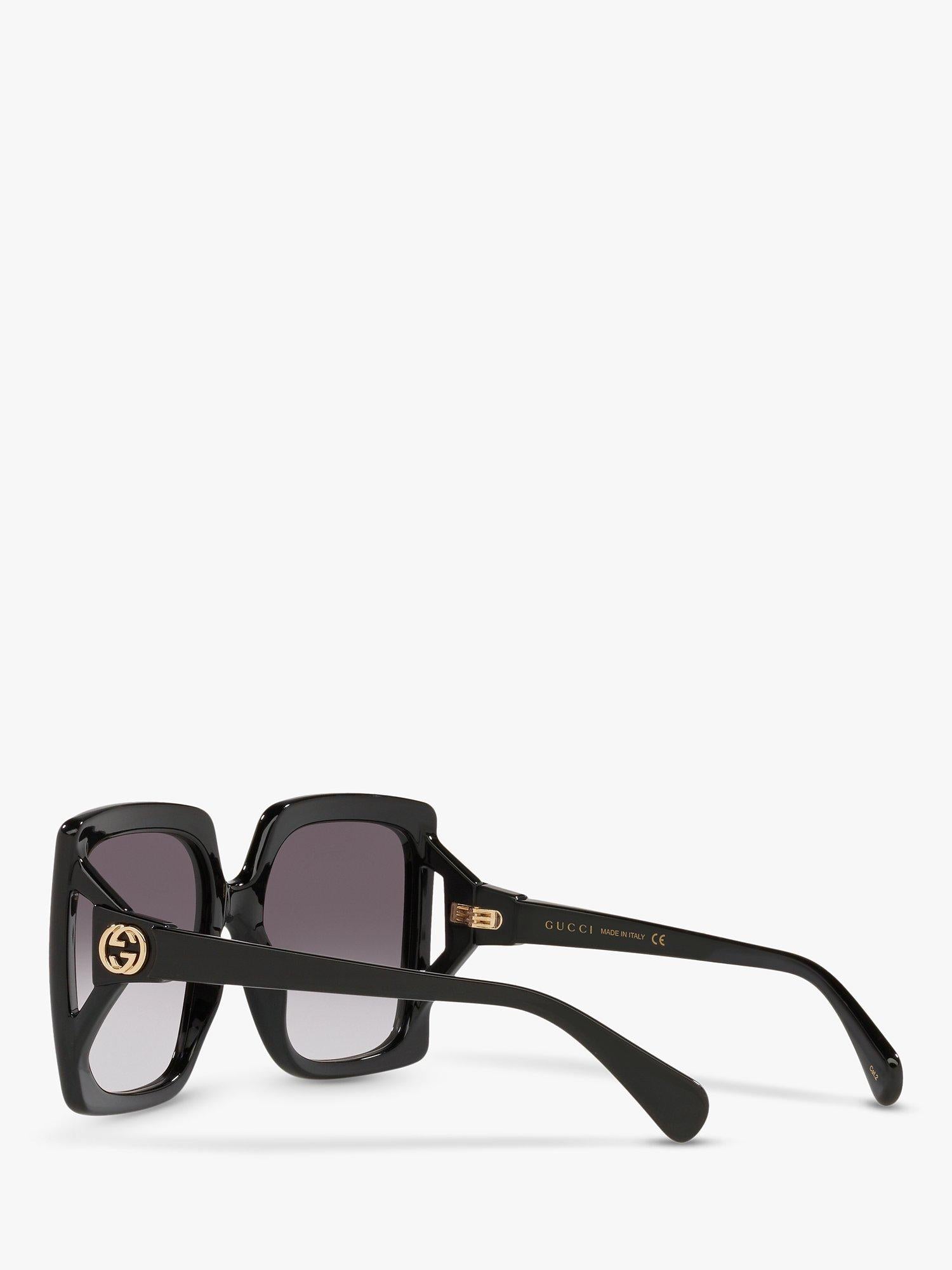 GG0876S Women's Chunky Square Sunglasses
