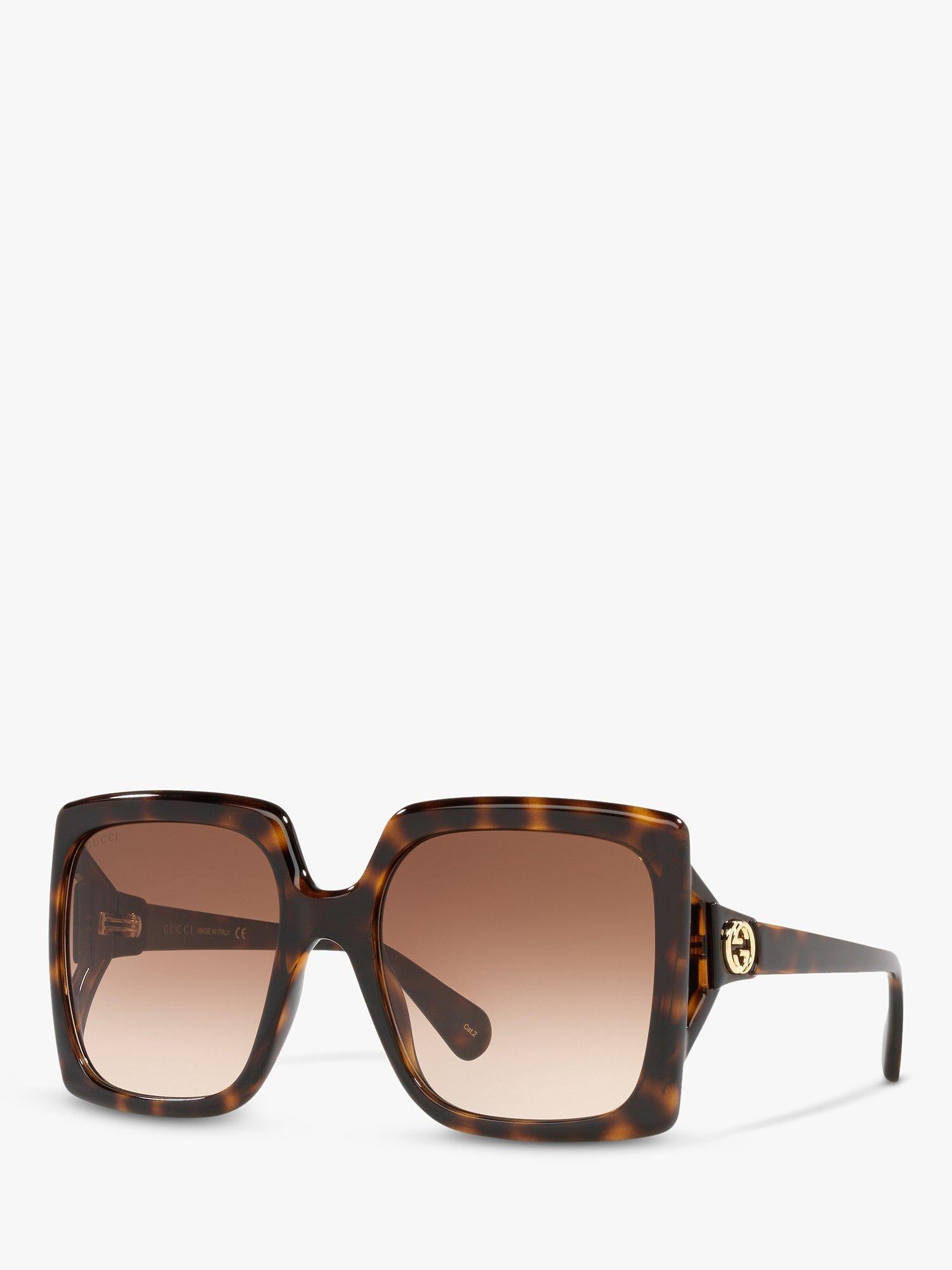 GG0876S Women's Chunky Square Sunglasses