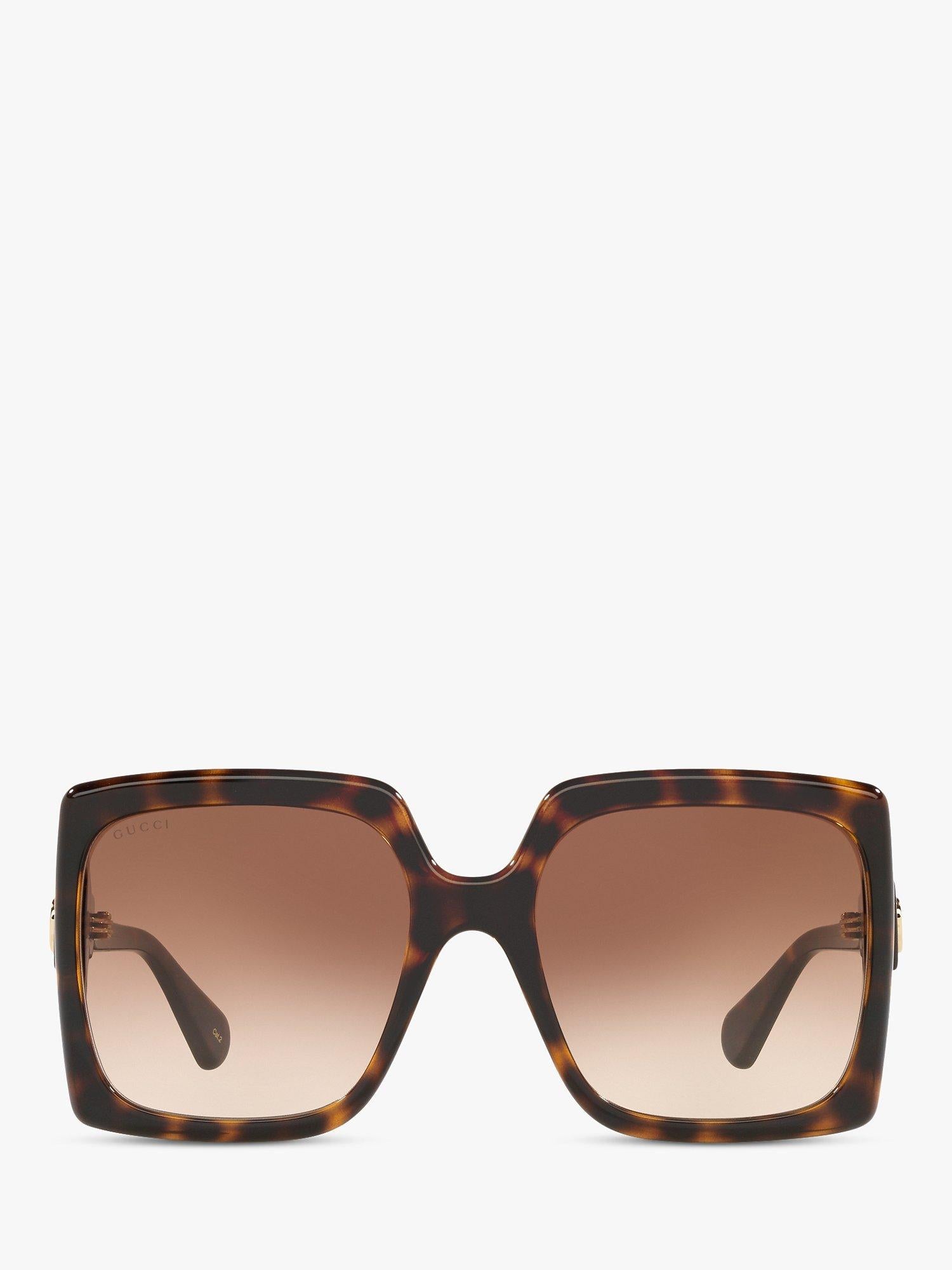 GG0876S Women's Chunky Square Sunglasses