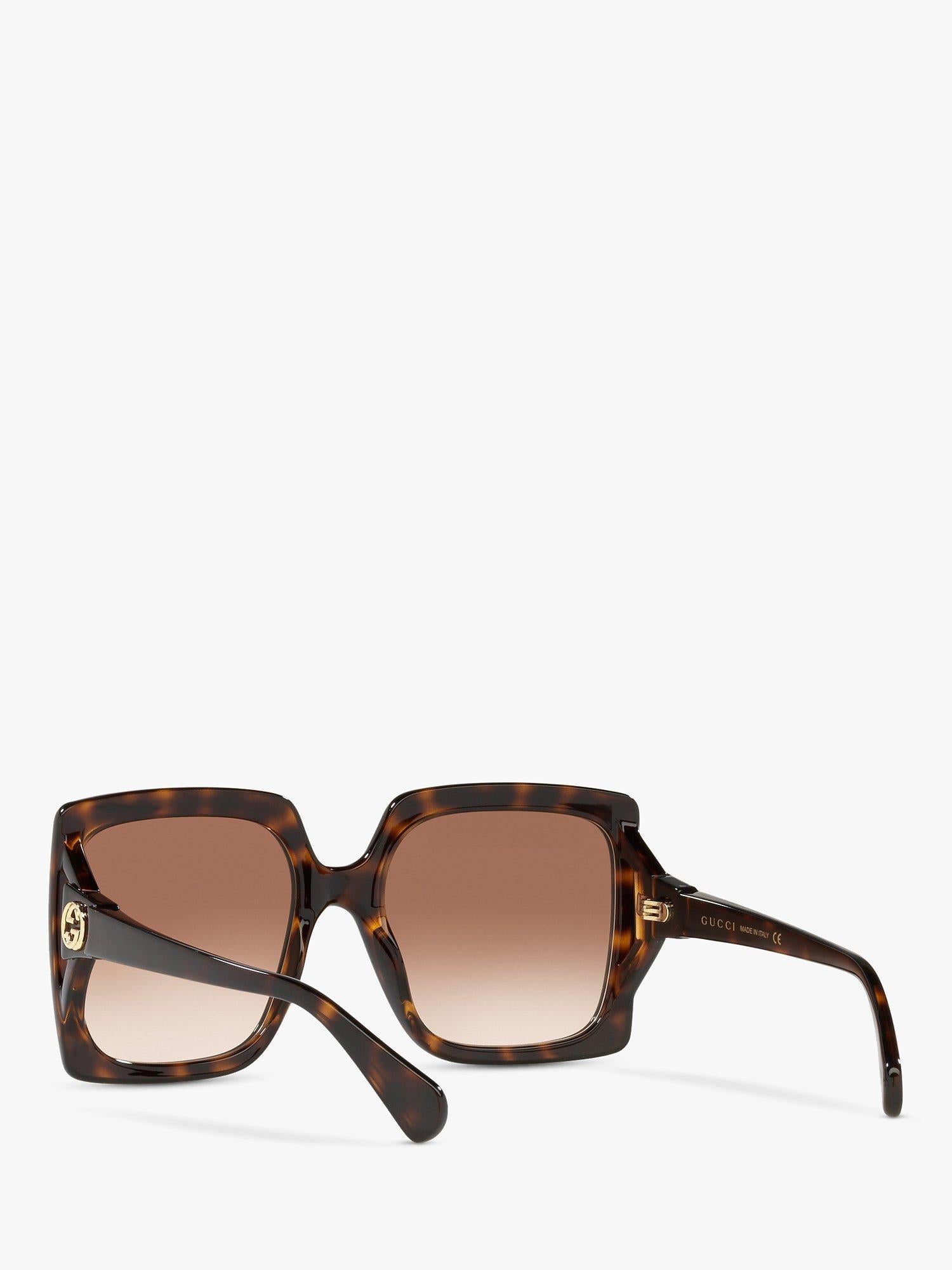 GG0876S Women's Chunky Square Sunglasses