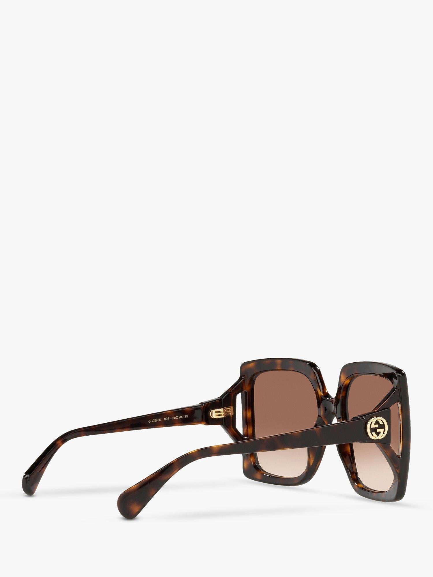 GG0876S Women's Chunky Square Sunglasses