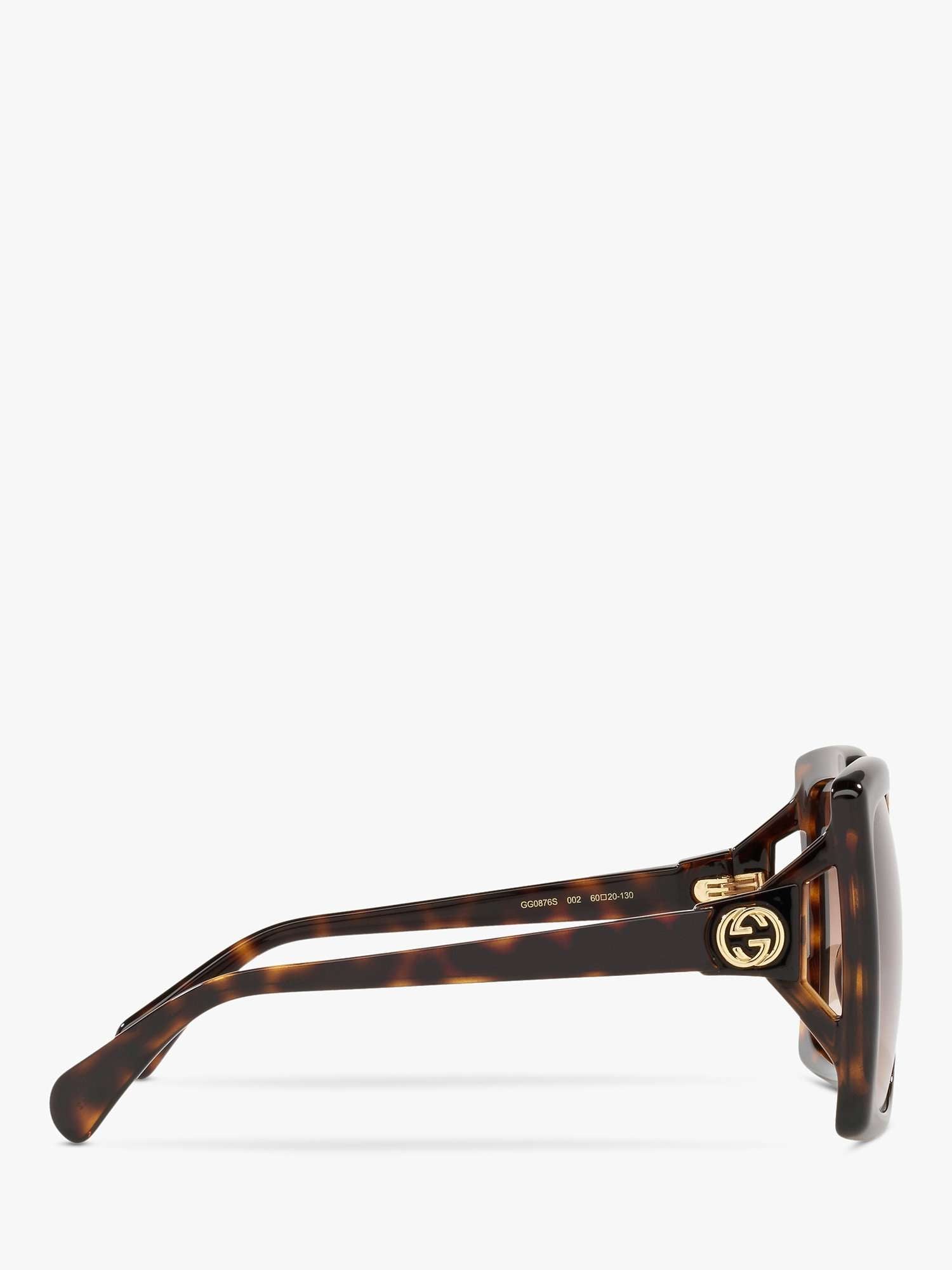 GG0876S Women's Chunky Square Sunglasses