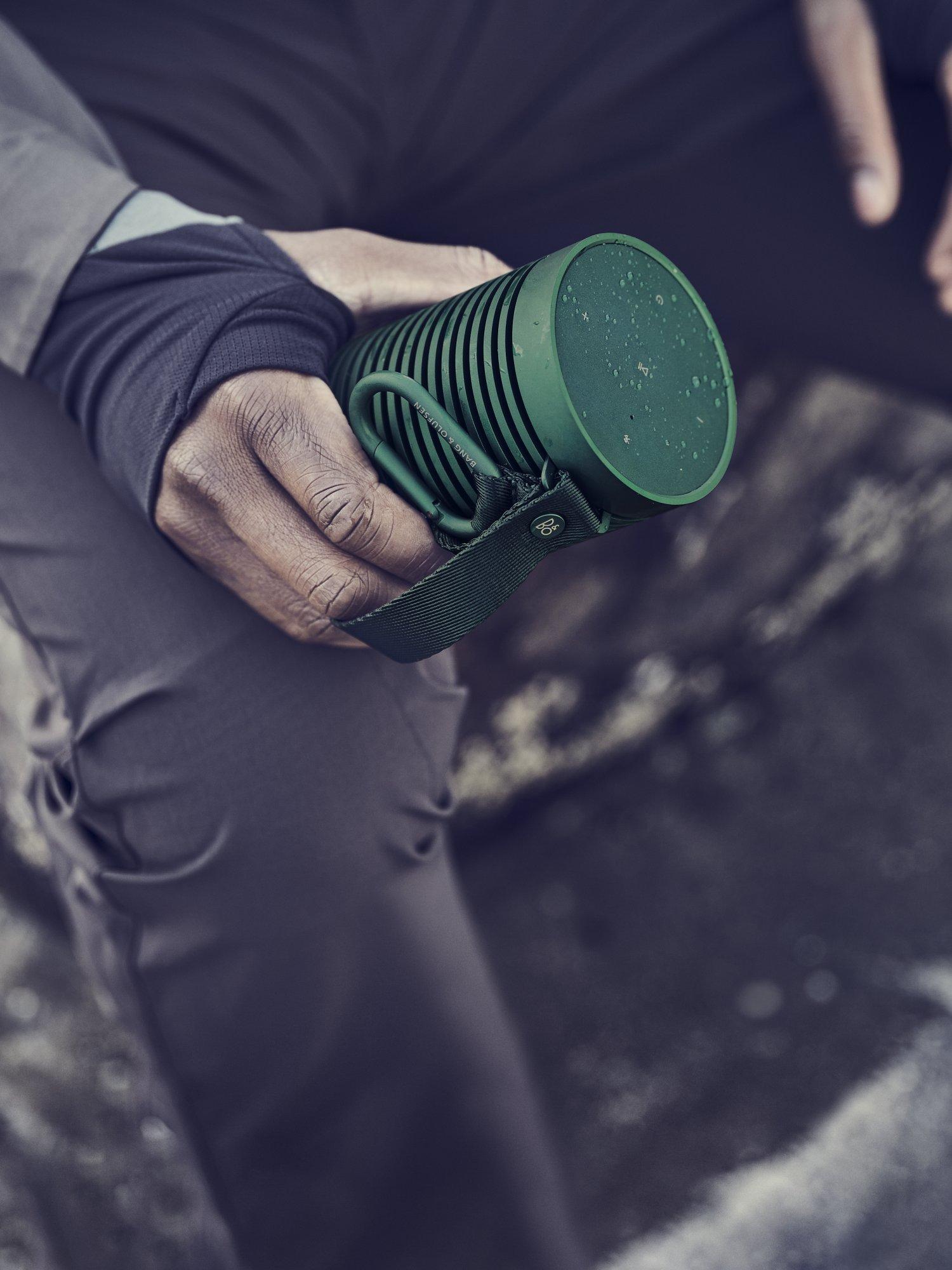 BeoSound Explore Portable Waterproof Bluetooth Speaker, Green