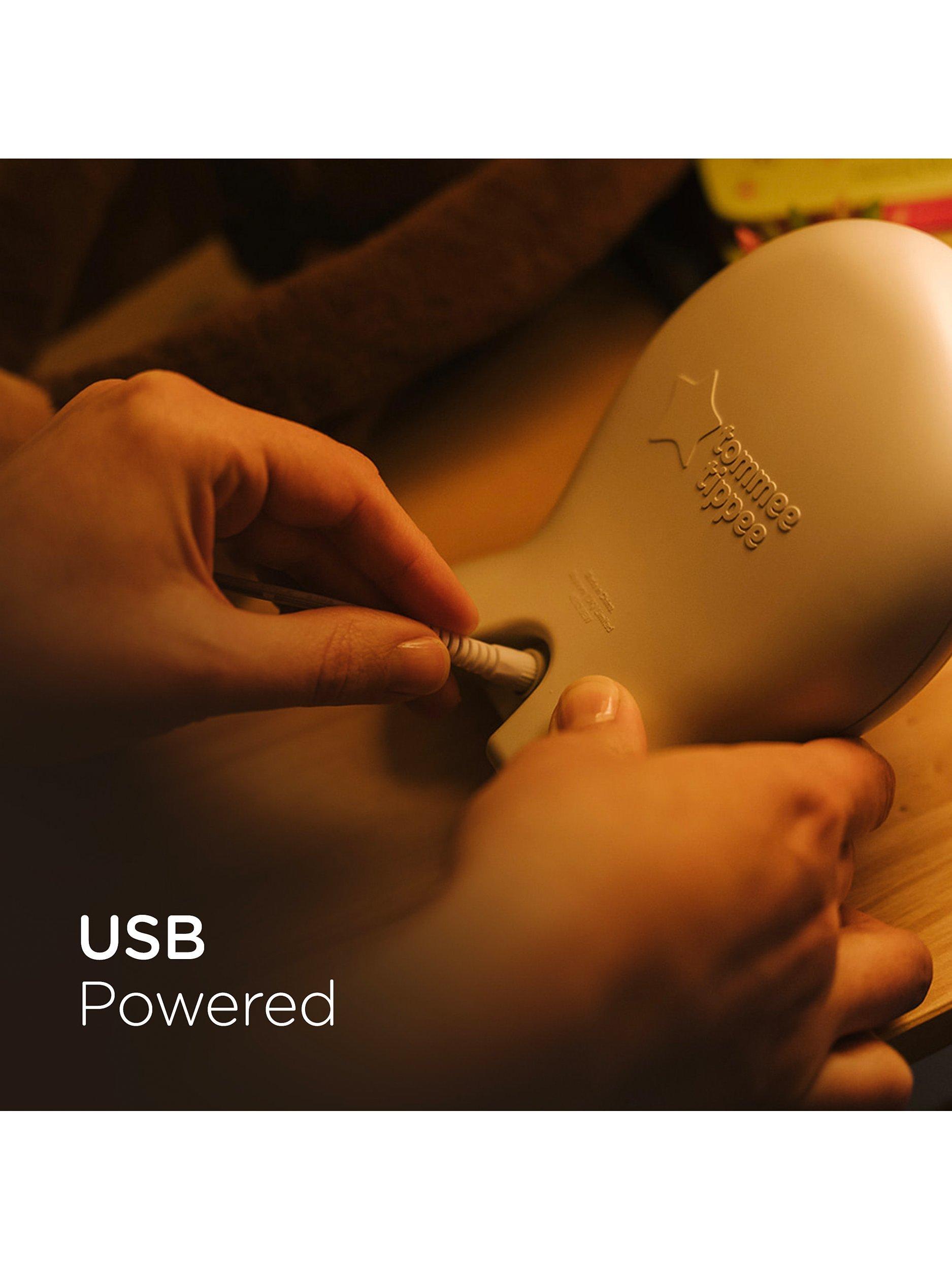 Groclock USB Powered Sleep Trainer Clock & Night Light