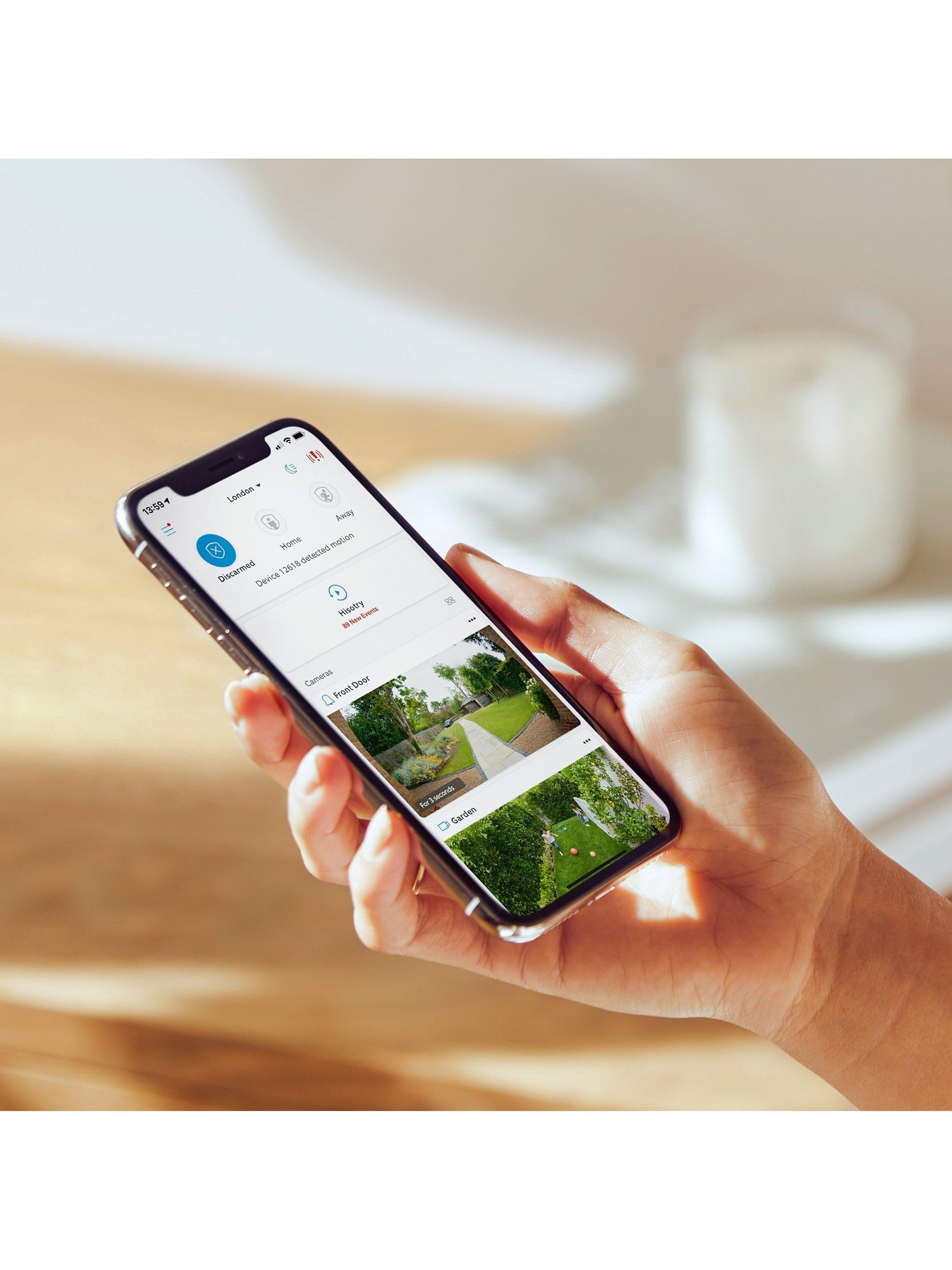 Smart Video Doorbell Wired, with Built-in Wi-Fi & Camera