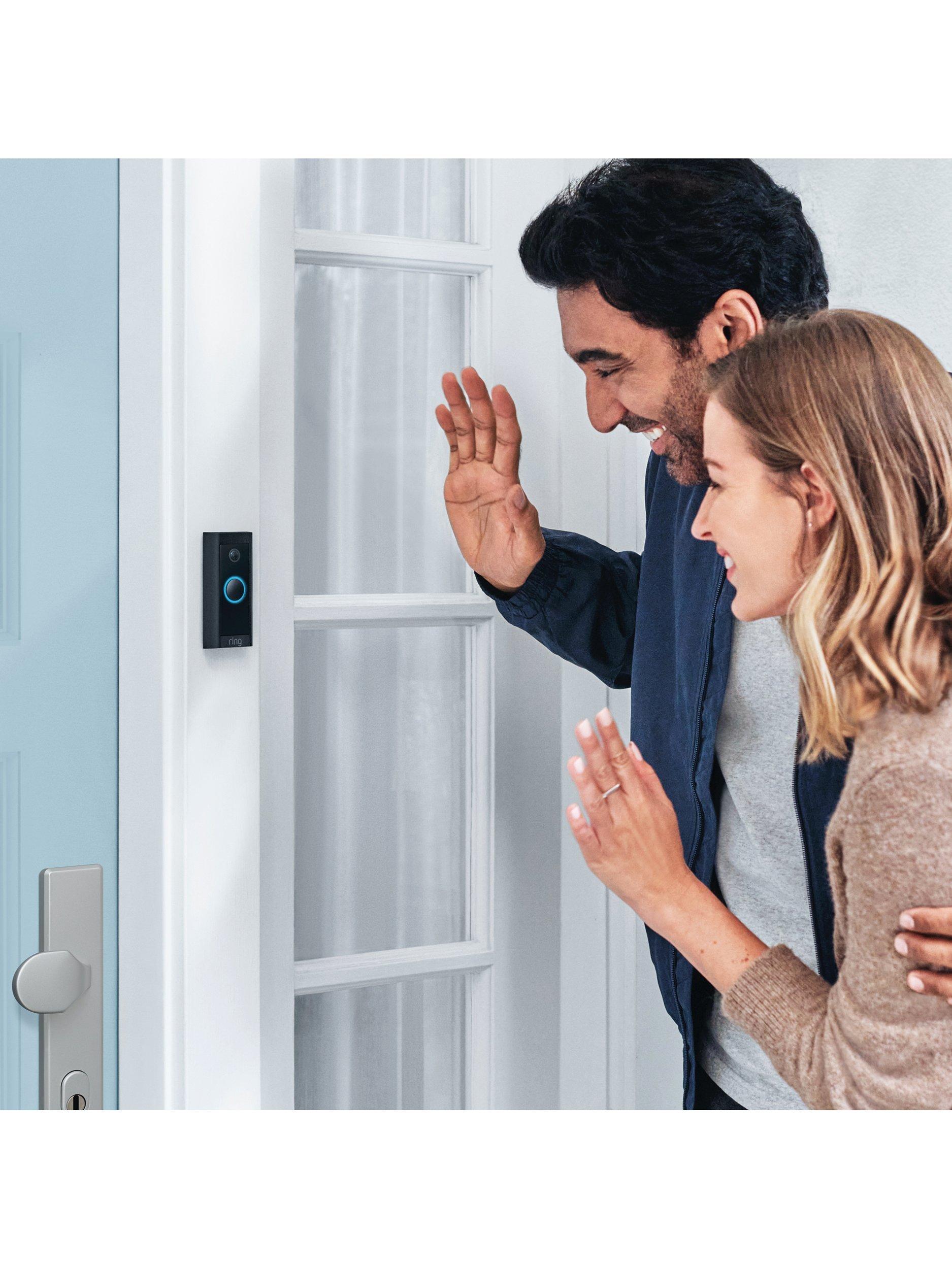 Smart Video Doorbell Wired, with Built-in Wi-Fi & Camera