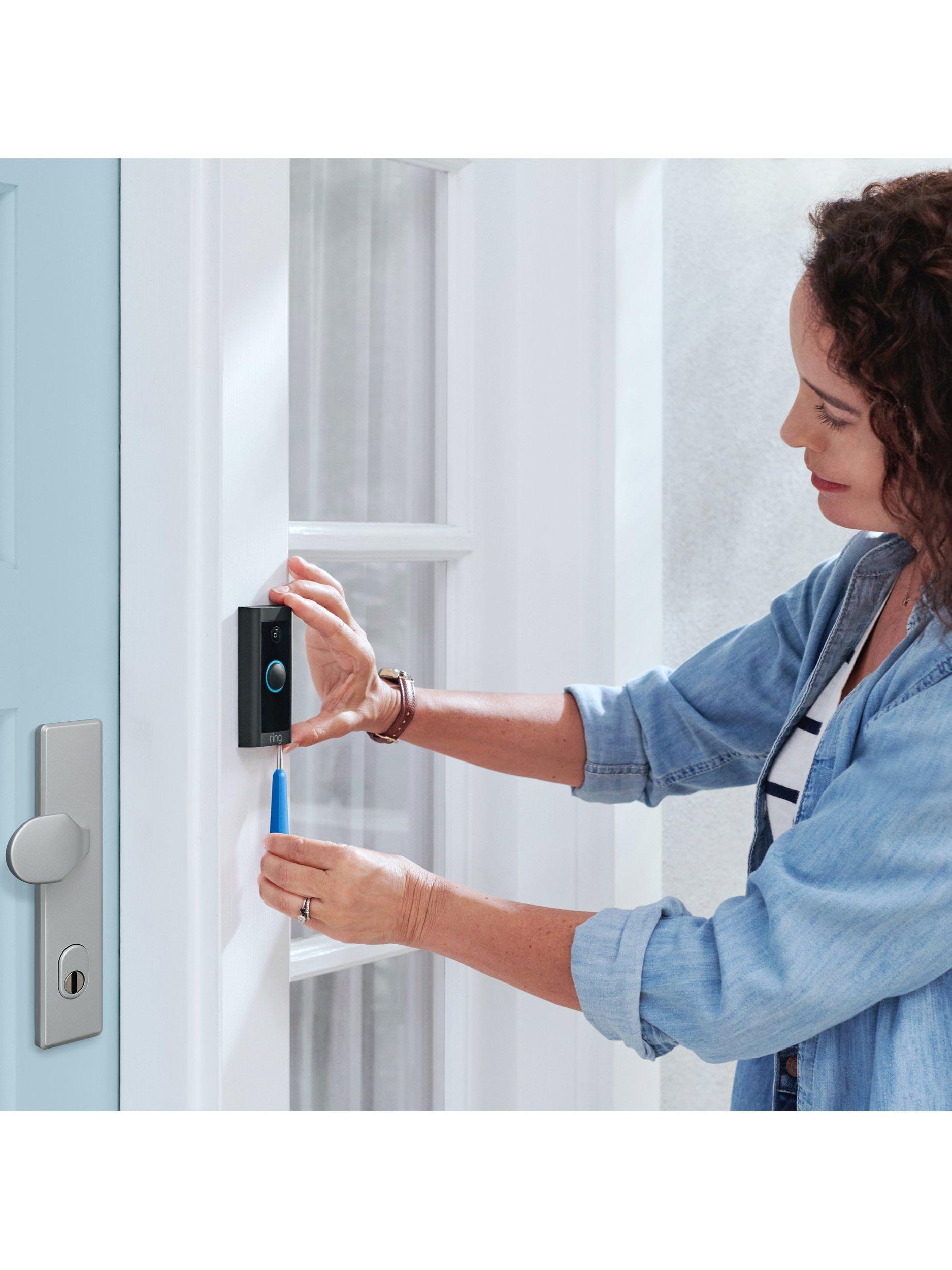 Smart Video Doorbell Wired, with Built-in Wi-Fi & Camera