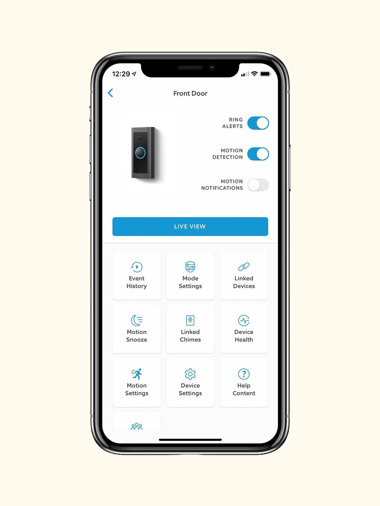 Smart Video Doorbell Wired, with Built-in Wi-Fi & Camera