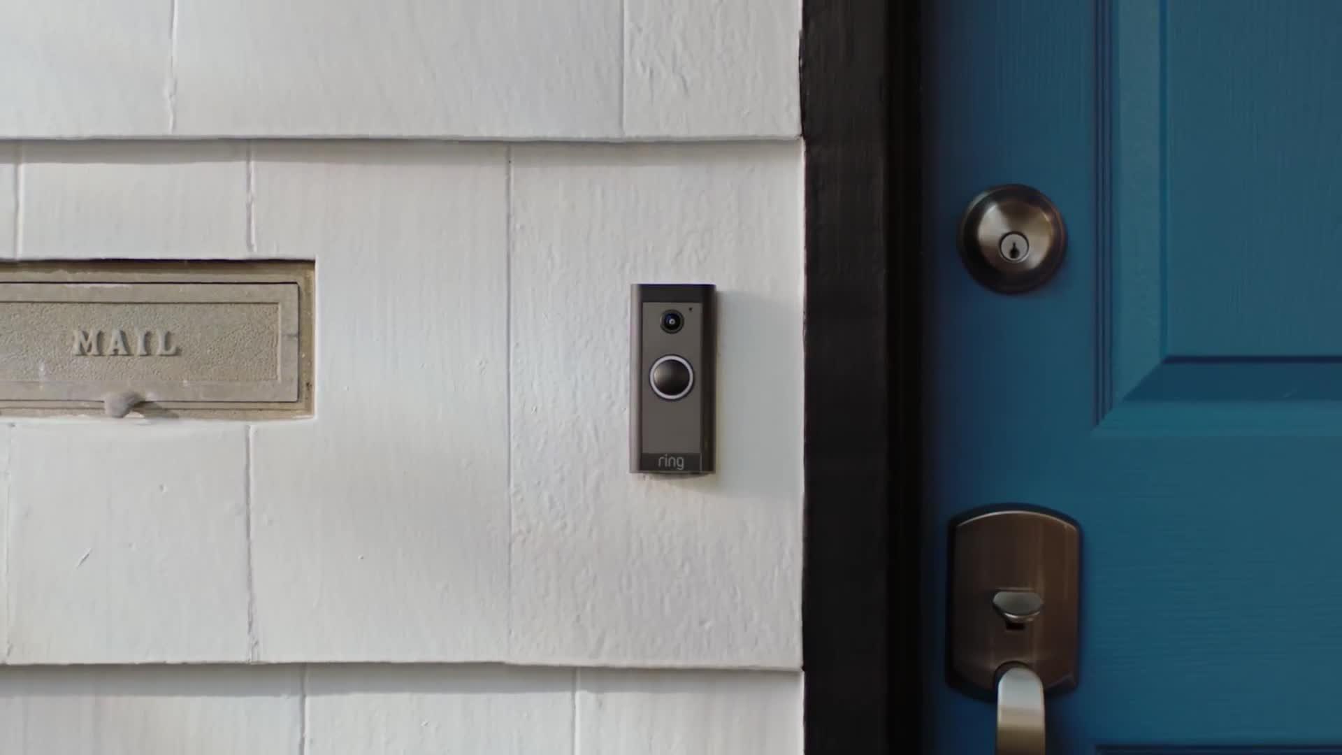 Smart Video Doorbell Wired, with Built-in Wi-Fi & Camera