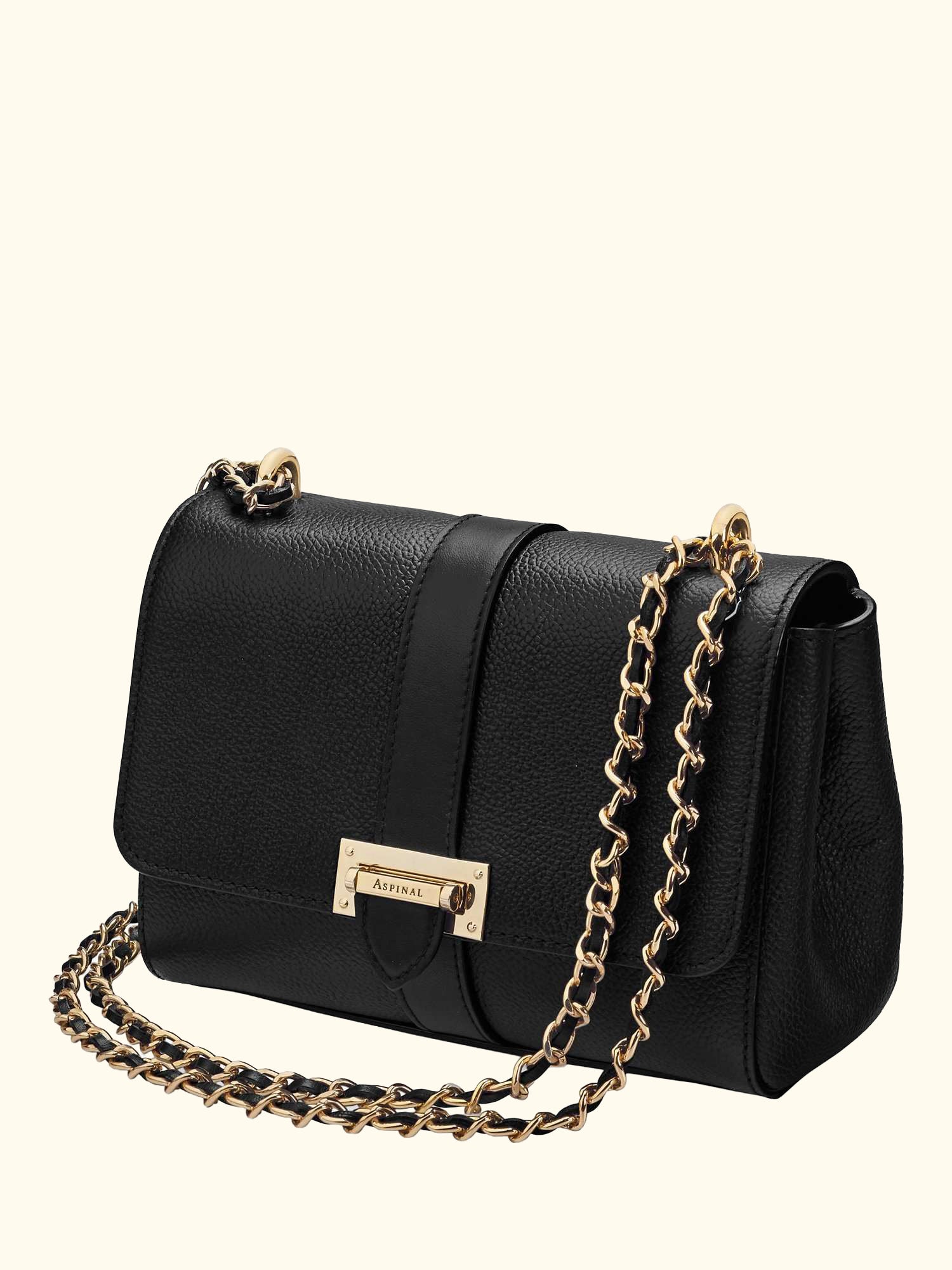 Lottie Small Pebble Leather Shoulder Bag