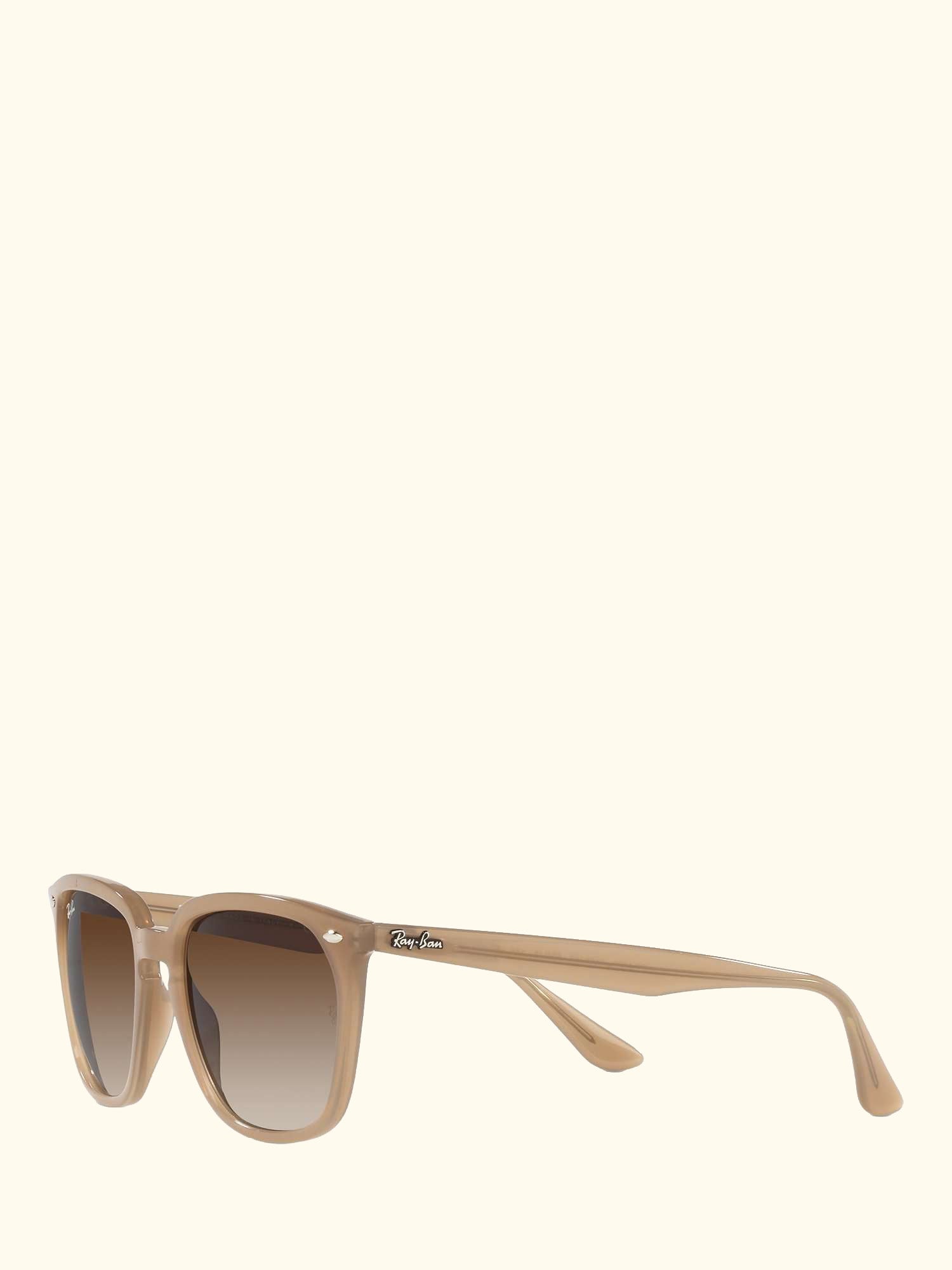 RB4362 Unisex Square Sunglasses, Light Brown/Brown Gradient