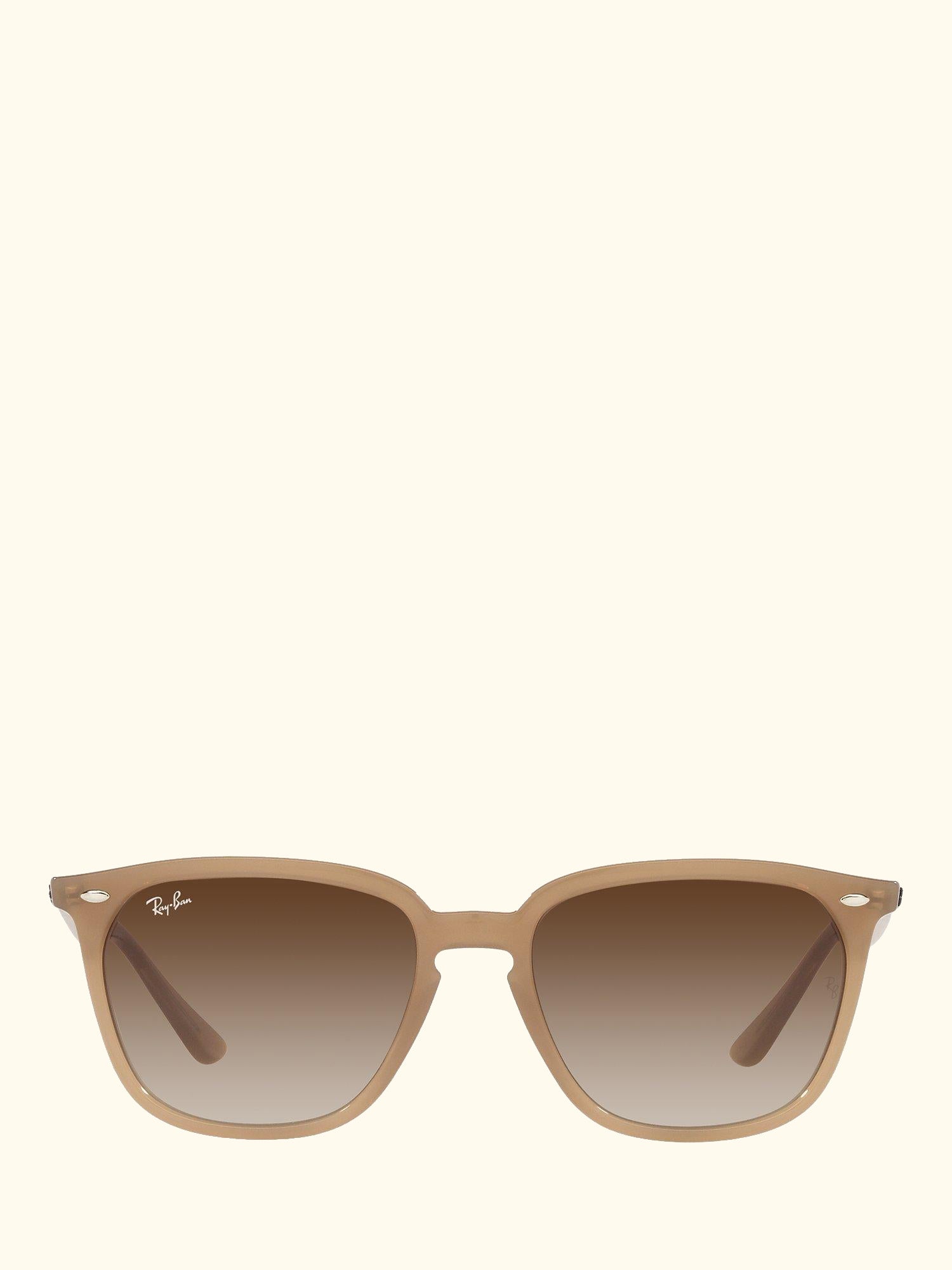 RB4362 Unisex Square Sunglasses, Light Brown/Brown Gradient