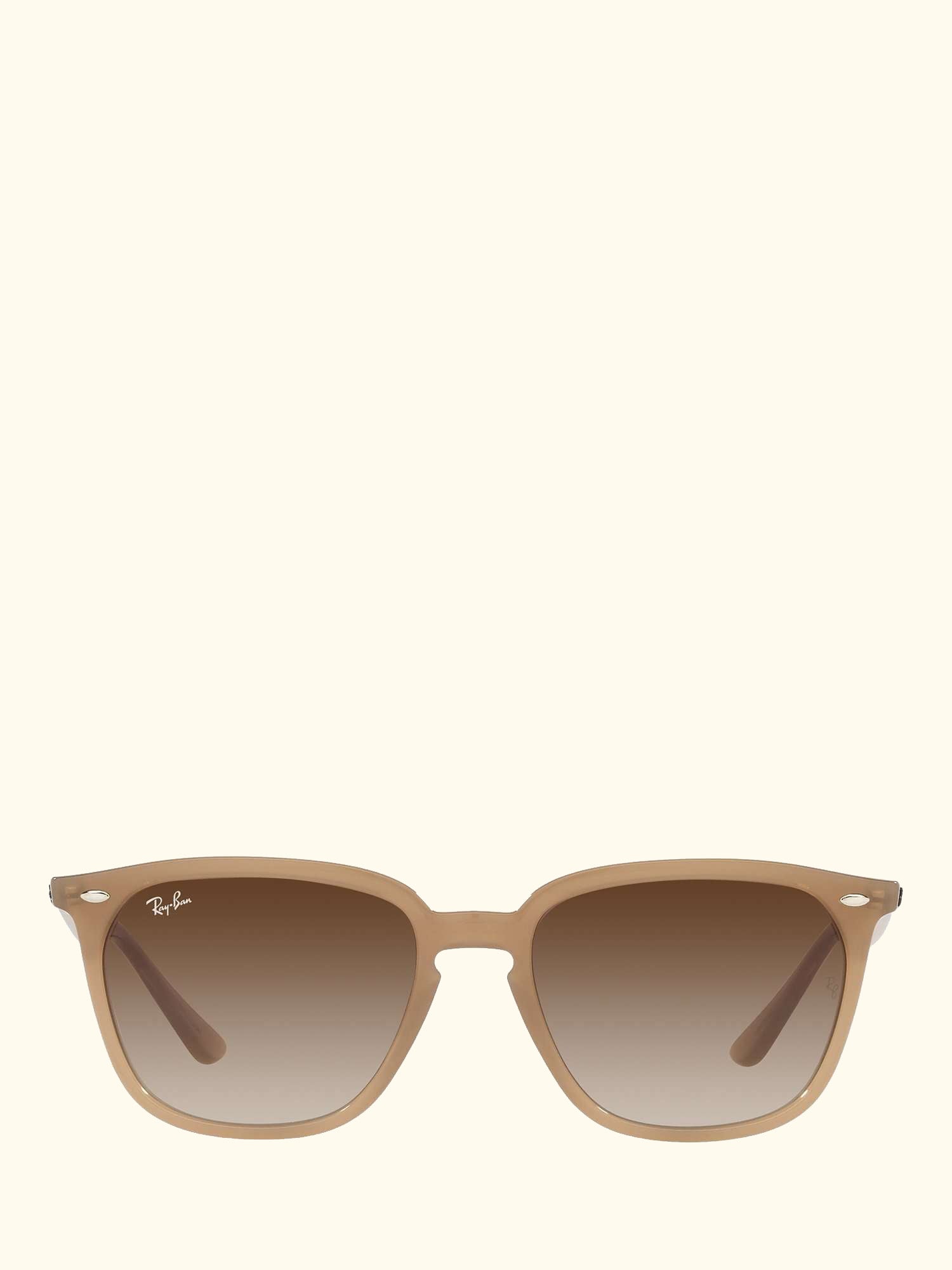 RB4362 Unisex Square Sunglasses, Light Brown/Brown Gradient