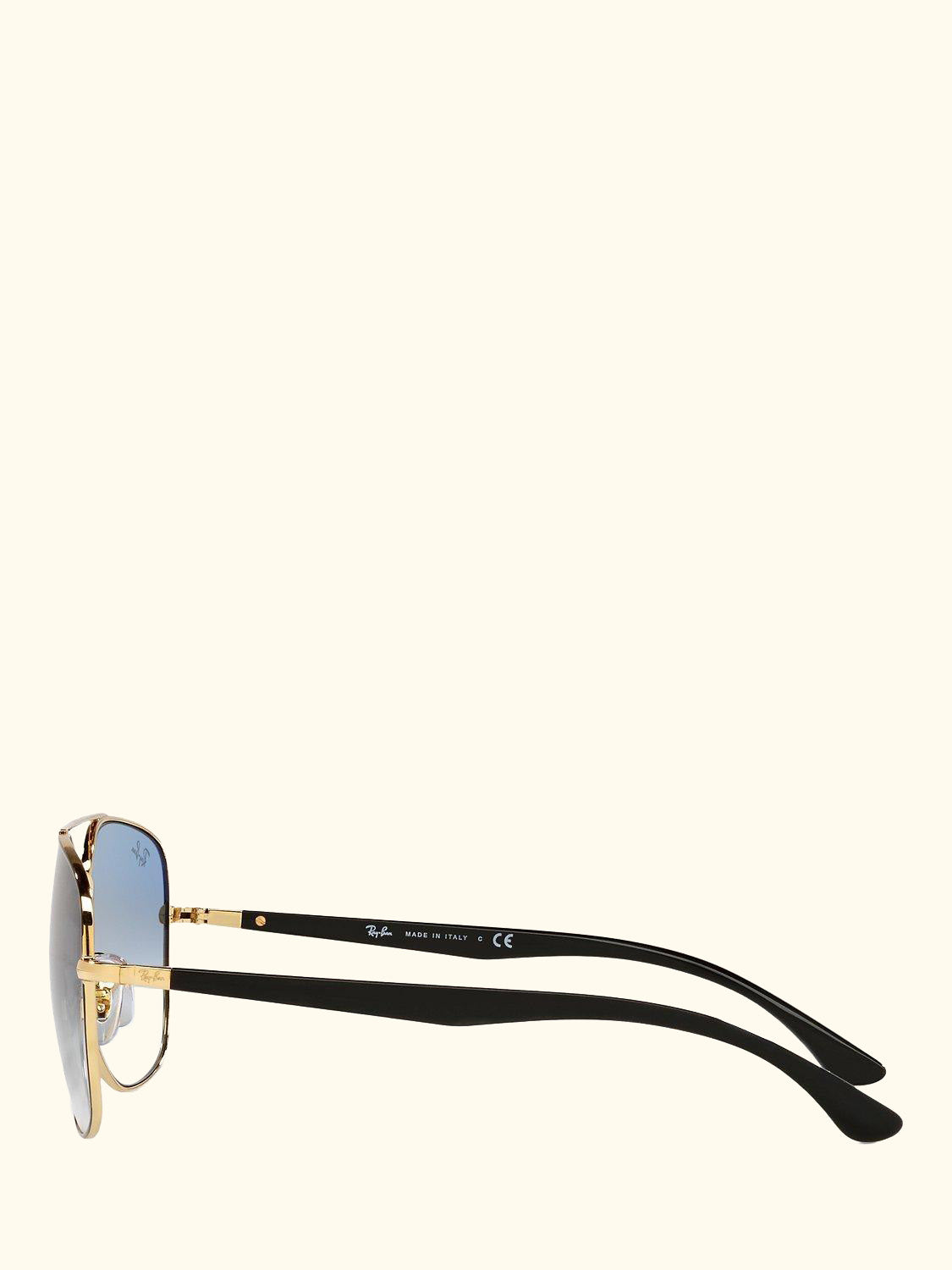 RB3683 Unisex Square Sunglasses, Shiny Black/Blue Gradient