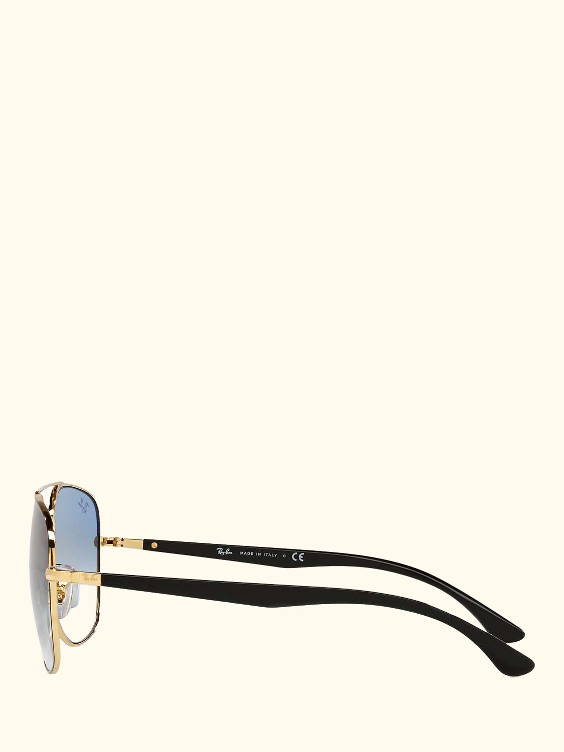 RB3683 Unisex Square Sunglasses, Shiny Black/Blue Gradient